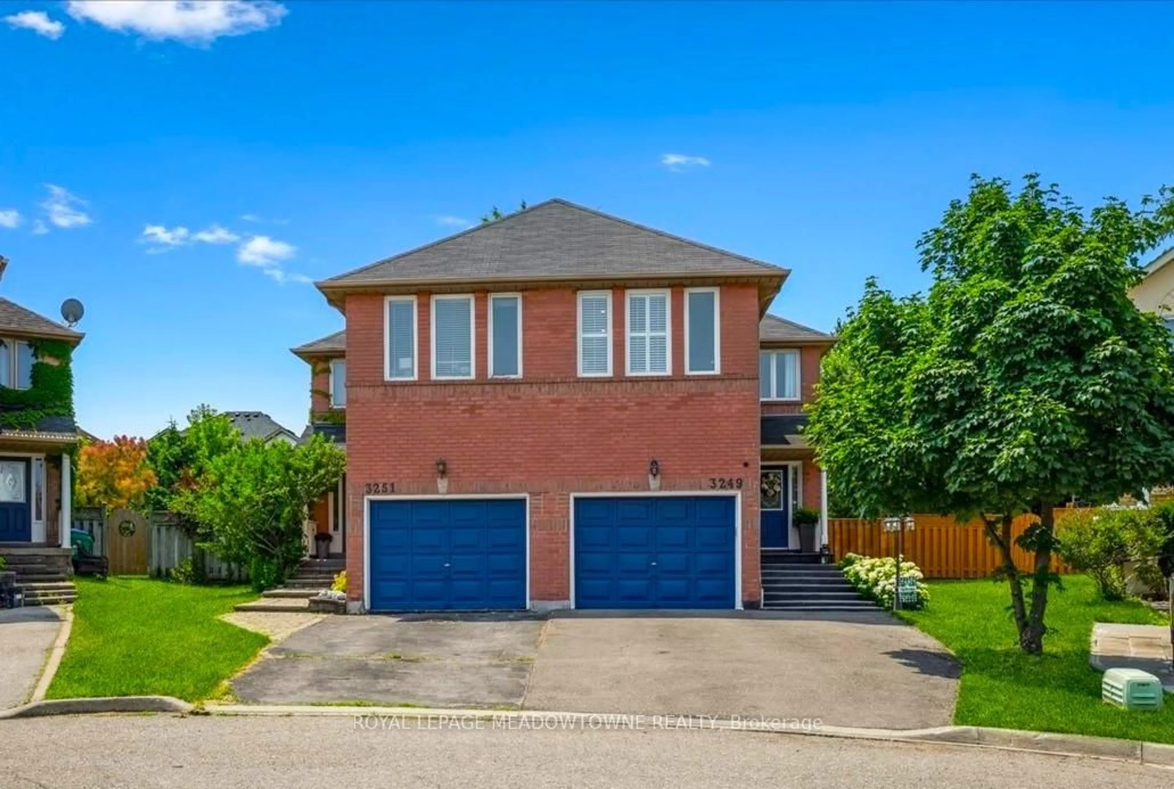 Home with brick exterior material, street for 3249 Tortola Crt, Mississauga Ontario L5N 7C4