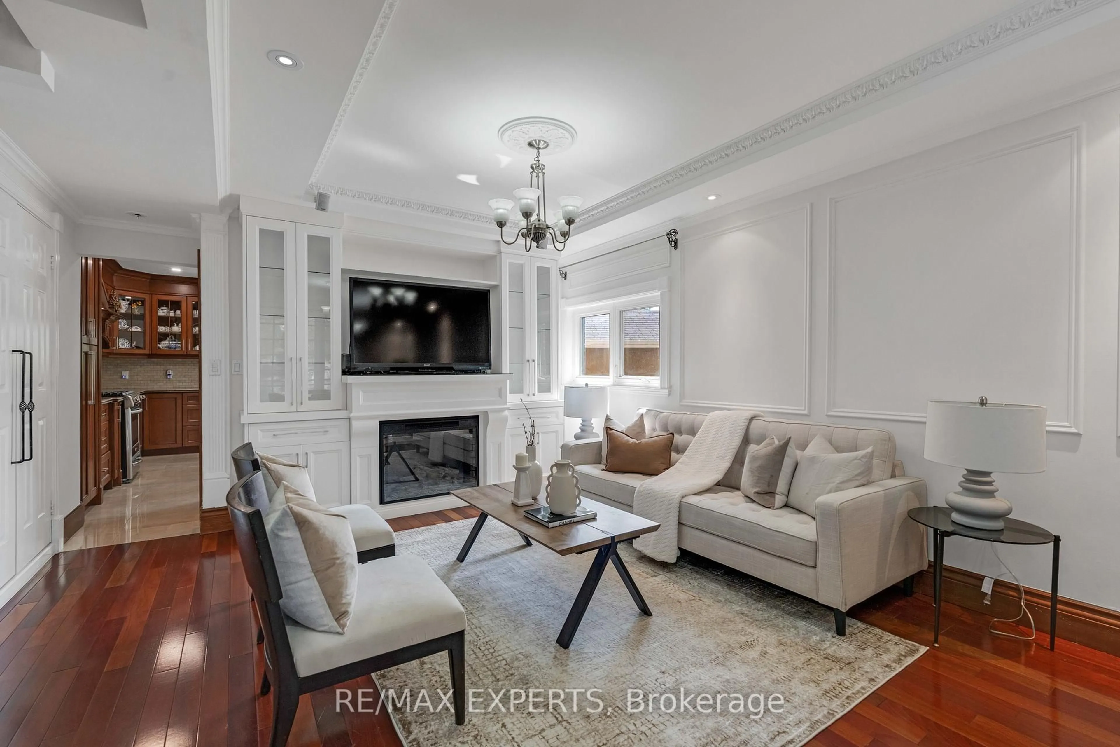 Living room with furniture, unknown for 19 Kenora Cres, Toronto Ontario M6M 1C5