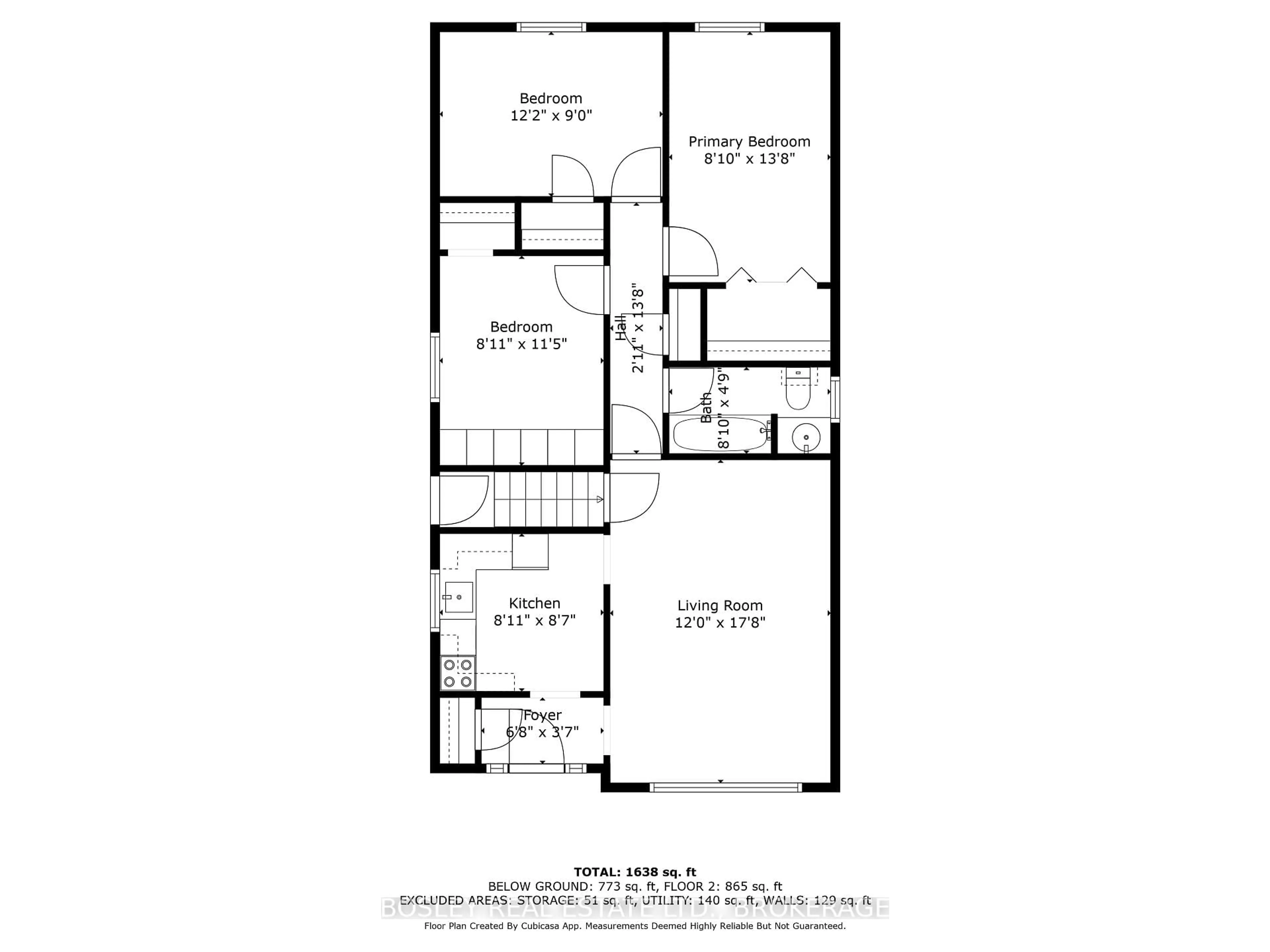 Floor plan for 1568 Asgard Dr, Mississauga Ontario L5E 2B9