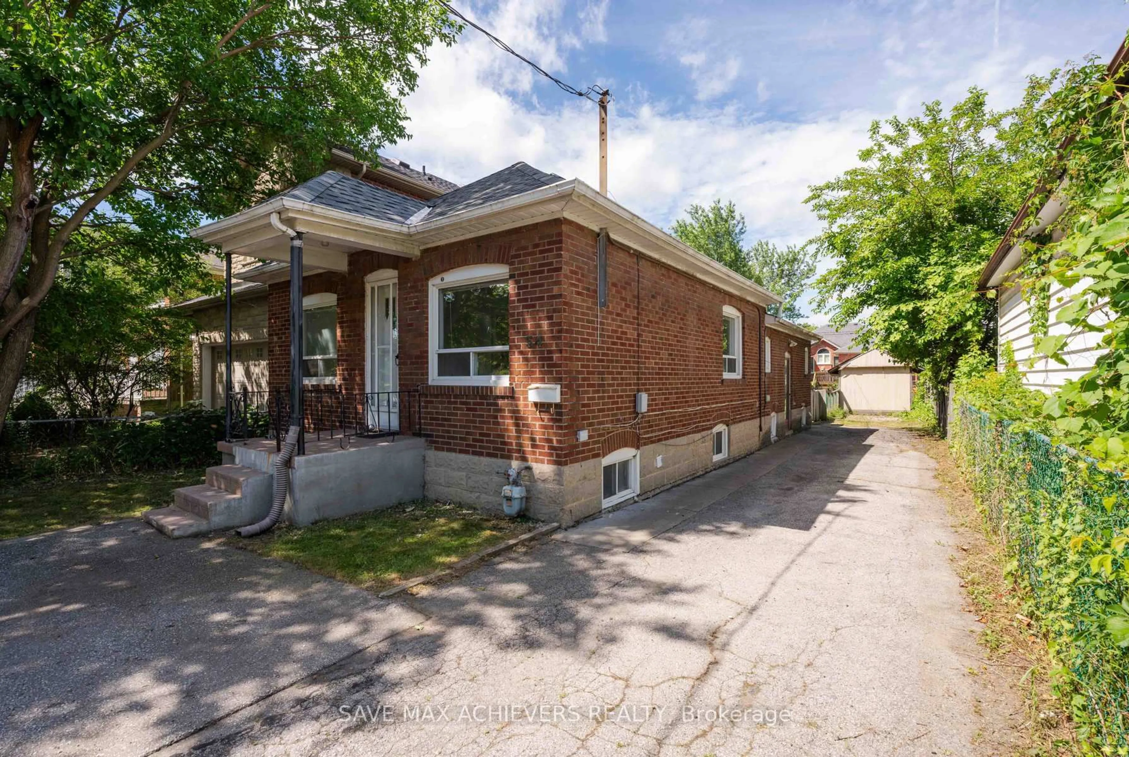 Home with brick exterior material, street for 54 Harold St, Toronto Ontario M8Z 3R3
