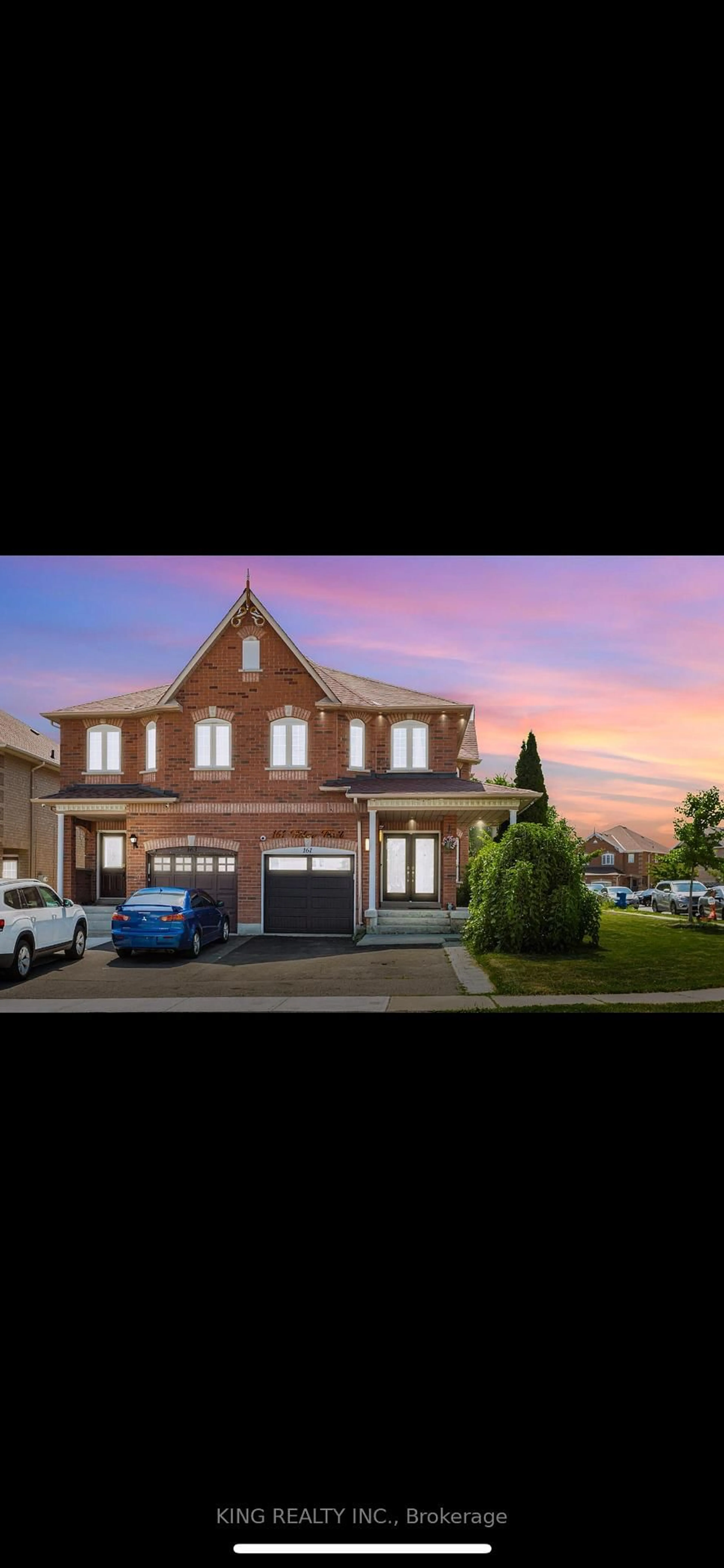 Home with brick exterior material, street for 161 Tiller Tr, Brampton Ontario L6X 4S9