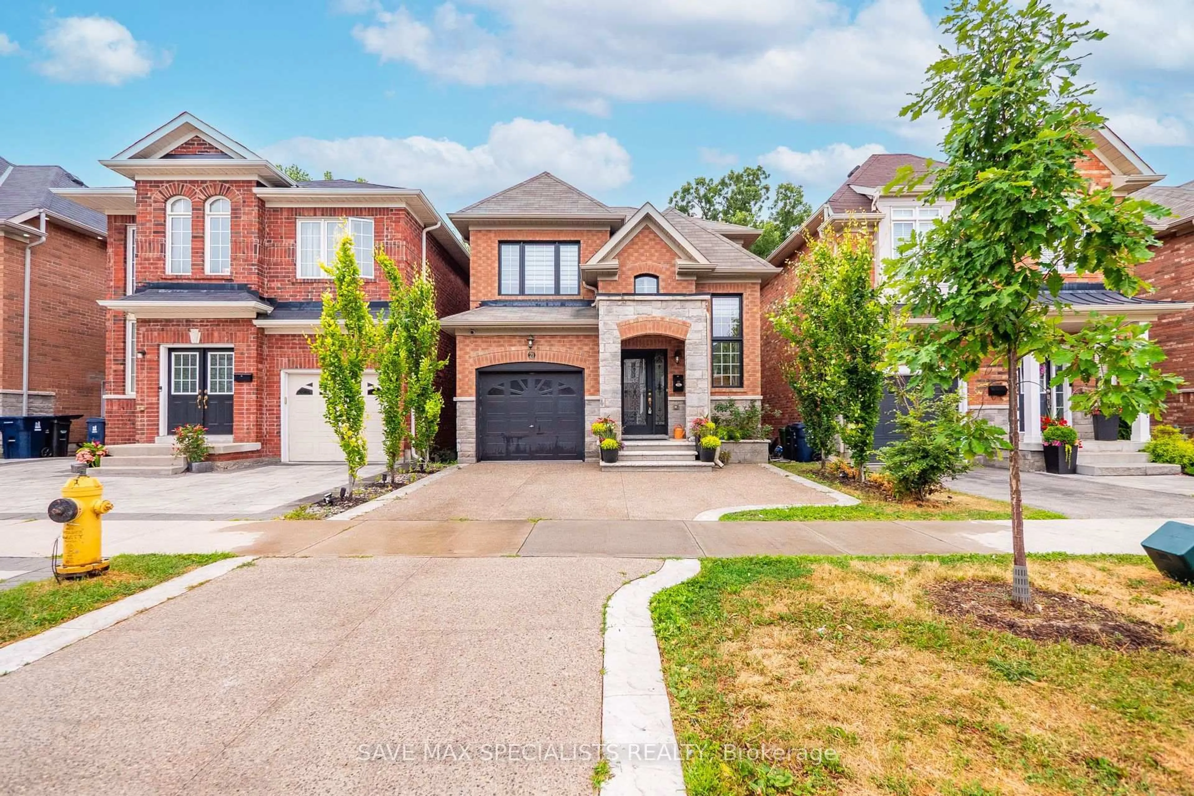 Home with brick exterior material, street for 21 Isaac Devins Blvd, Toronto Ontario M9M 0C7