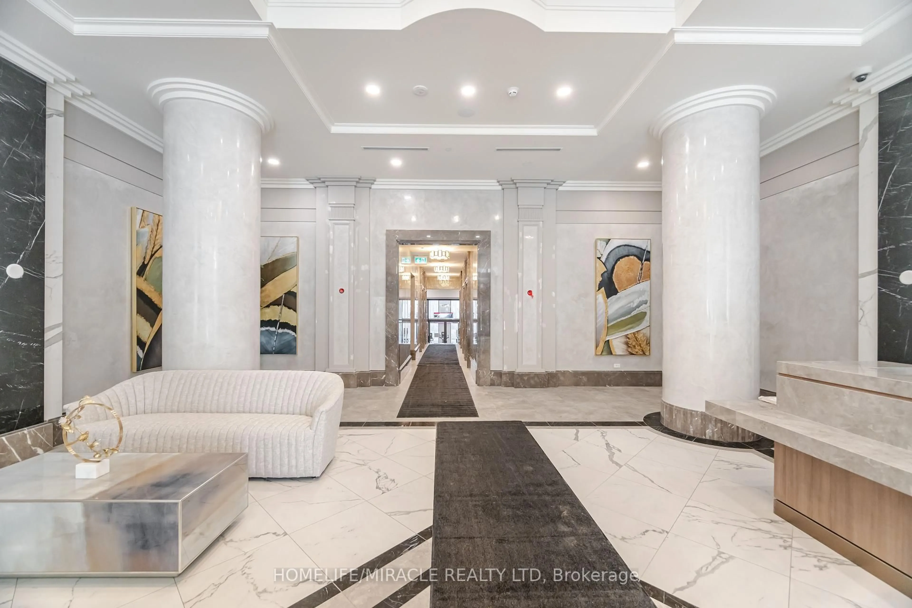 Lobby for 30 Elm Dr W #1609, Mississauga Ontario L5B 0N6
