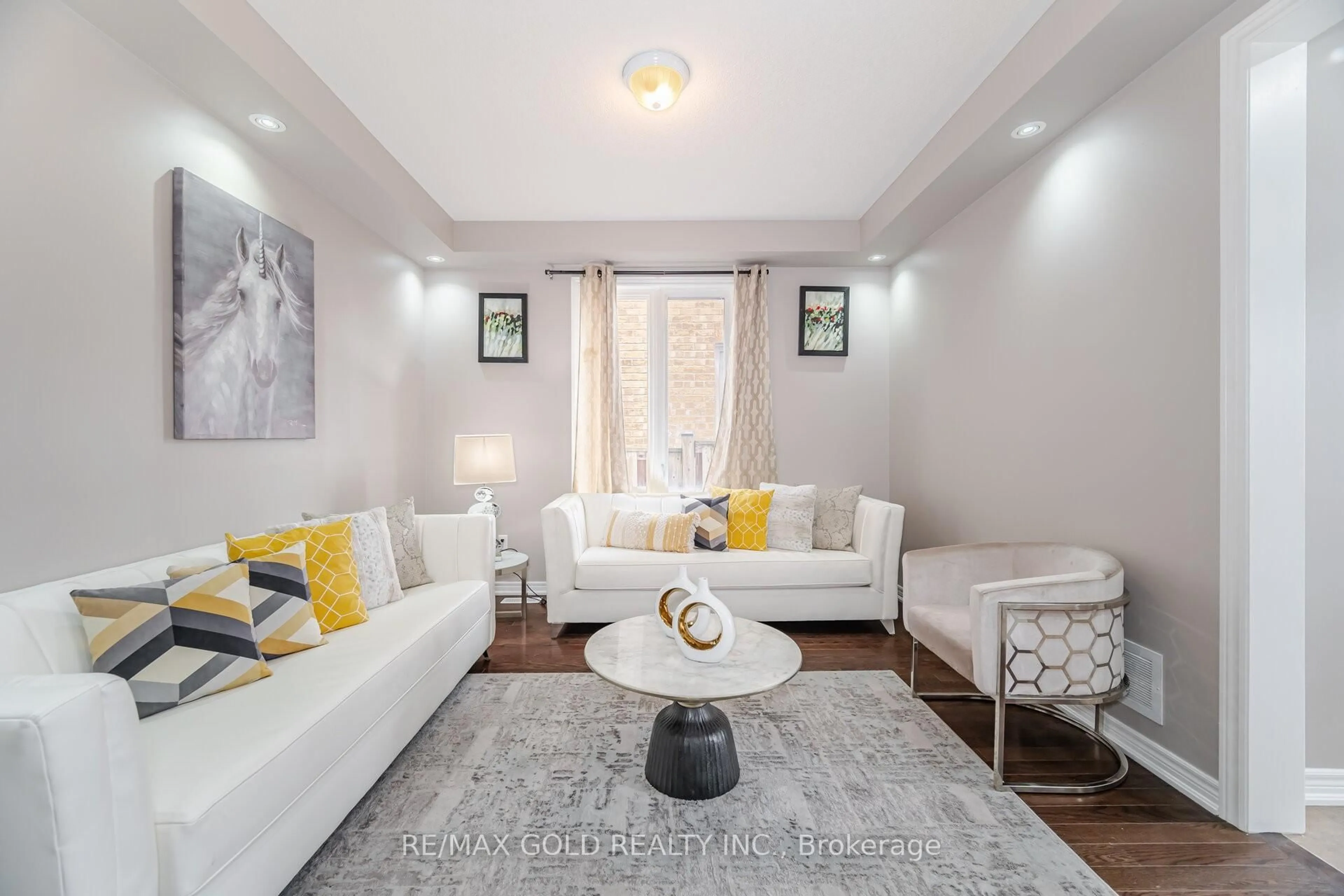 Living room with furniture, unknown for 44 Gardenbrooke Tr, Brampton Ontario L6P 3J3