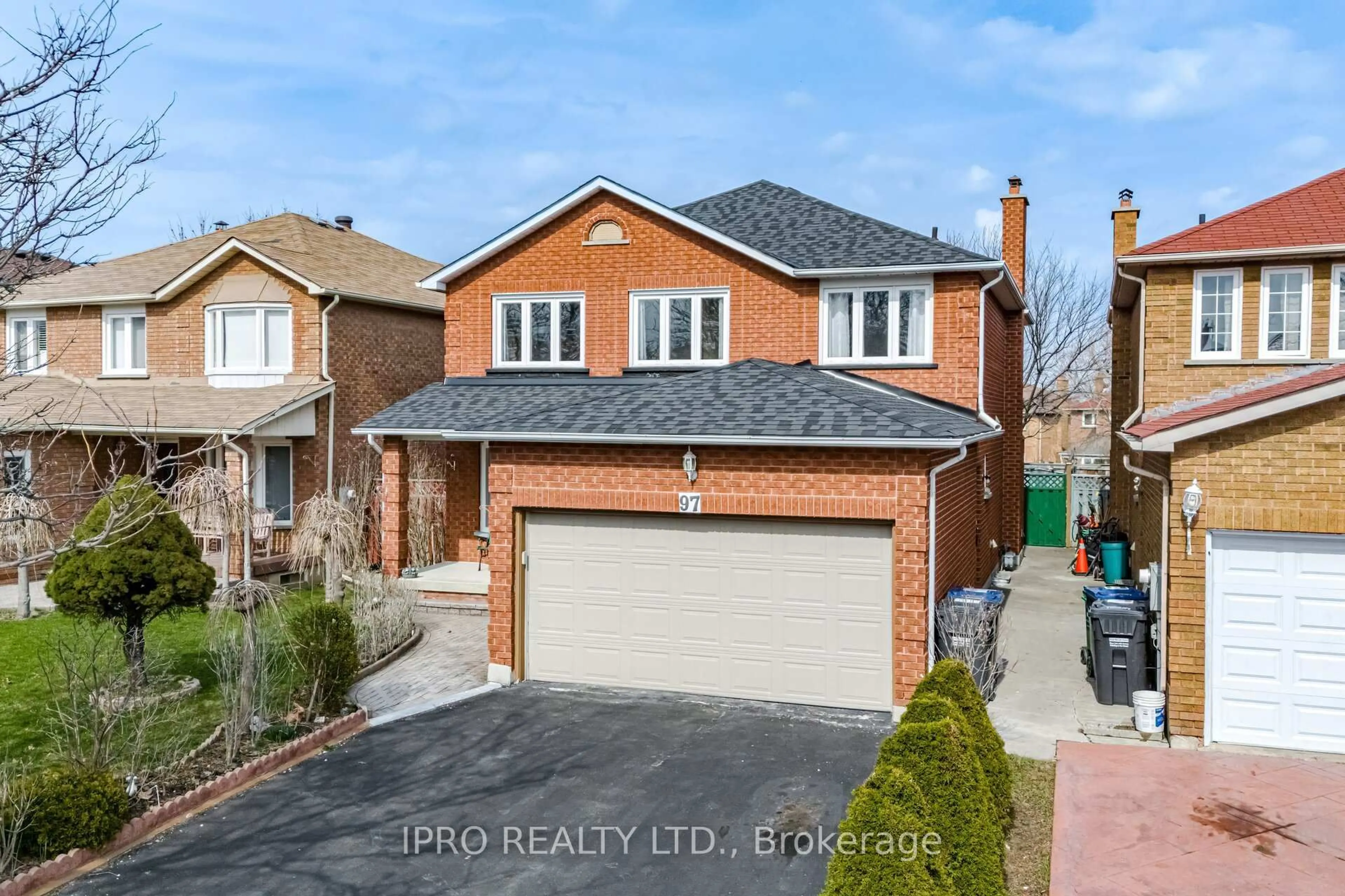 Home with brick exterior material, street for 97 Major Wm. Sharpe Dr, Brampton Ontario L6X 3V1