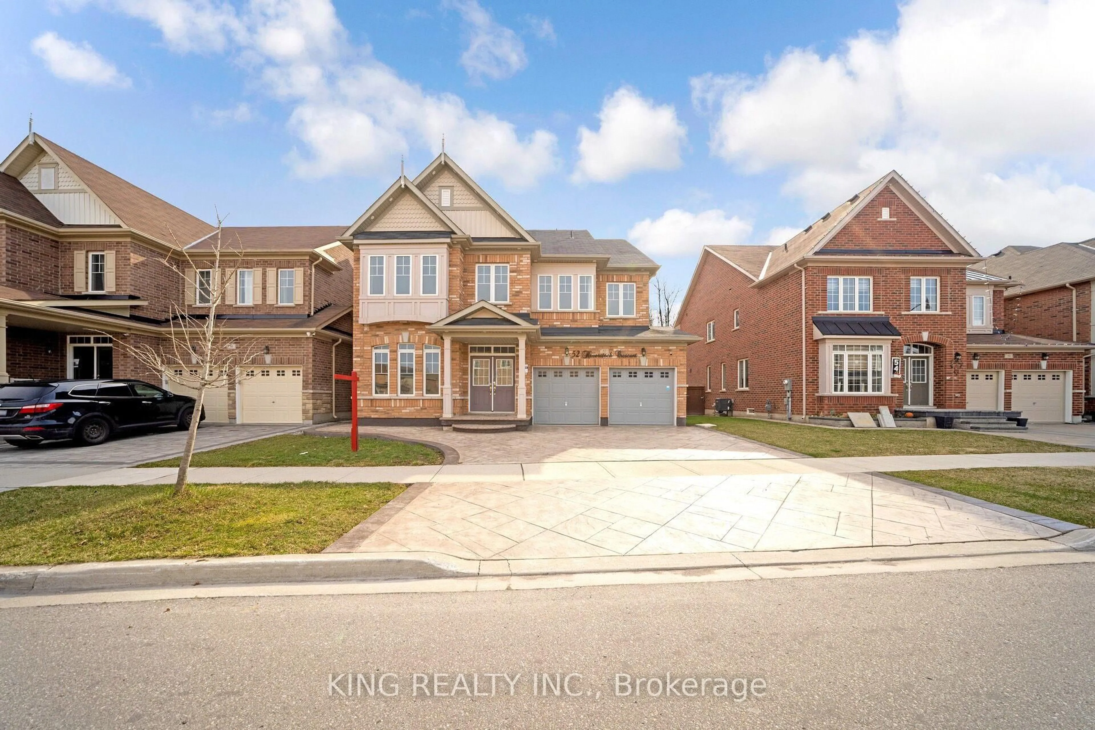 Home with brick exterior material, street for 52 Haverstock Cres, Brampton Ontario L7A 0G1