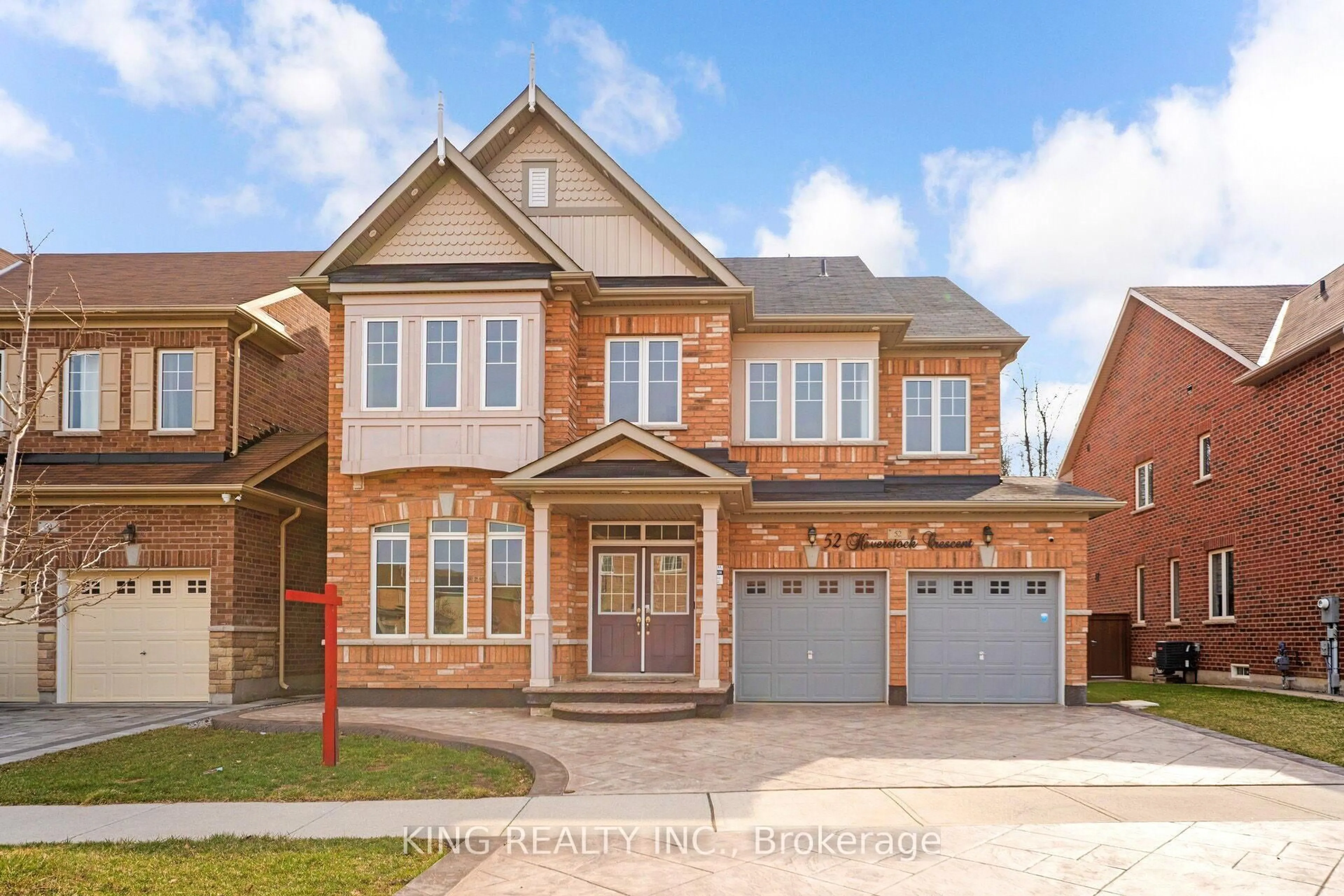 Home with brick exterior material, street for 52 Haverstock Cres, Brampton Ontario L7A 0G1