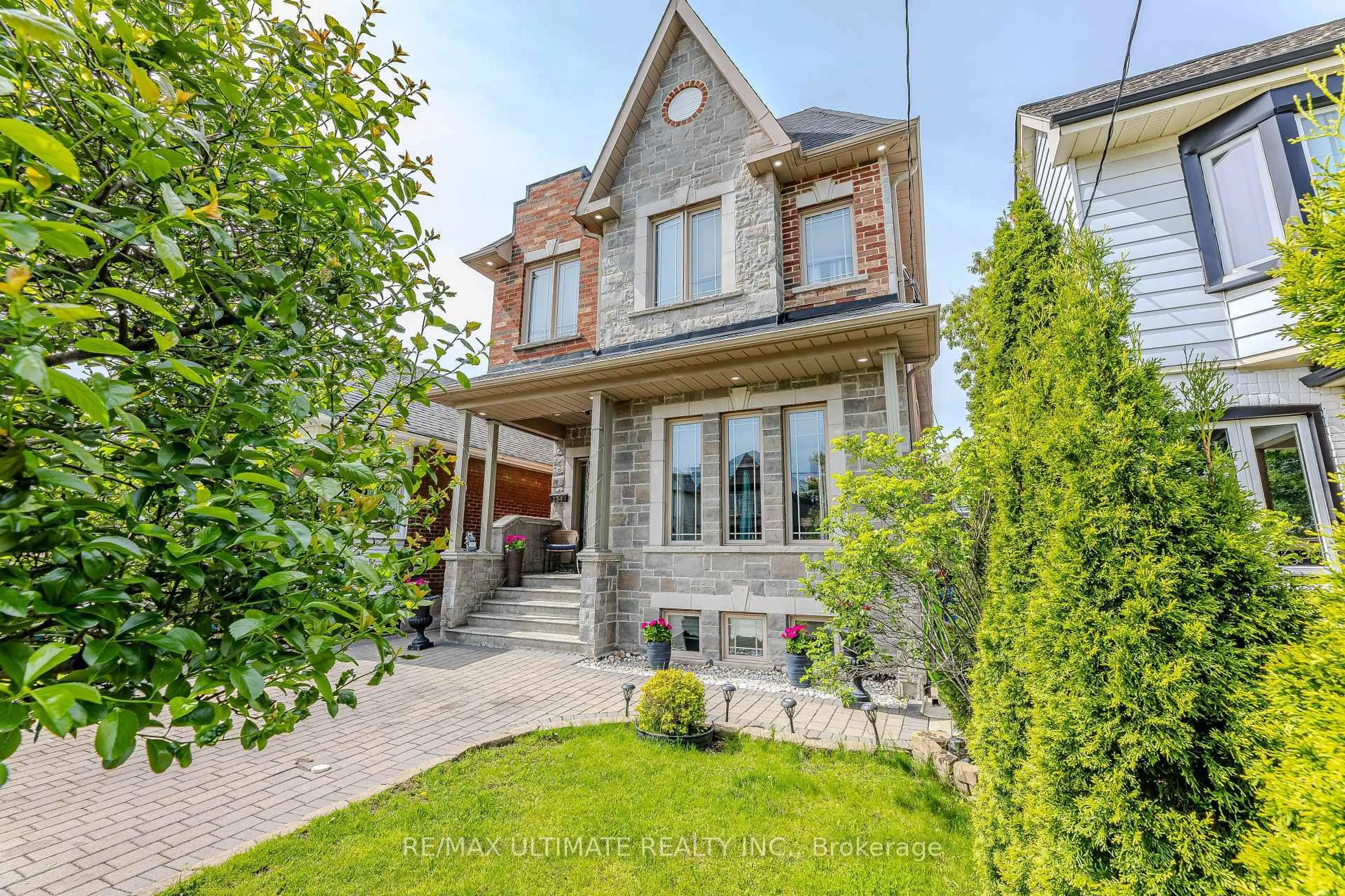 Home with brick exterior material, street for 134 Brownville Ave, Toronto Ontario M6N 4L4