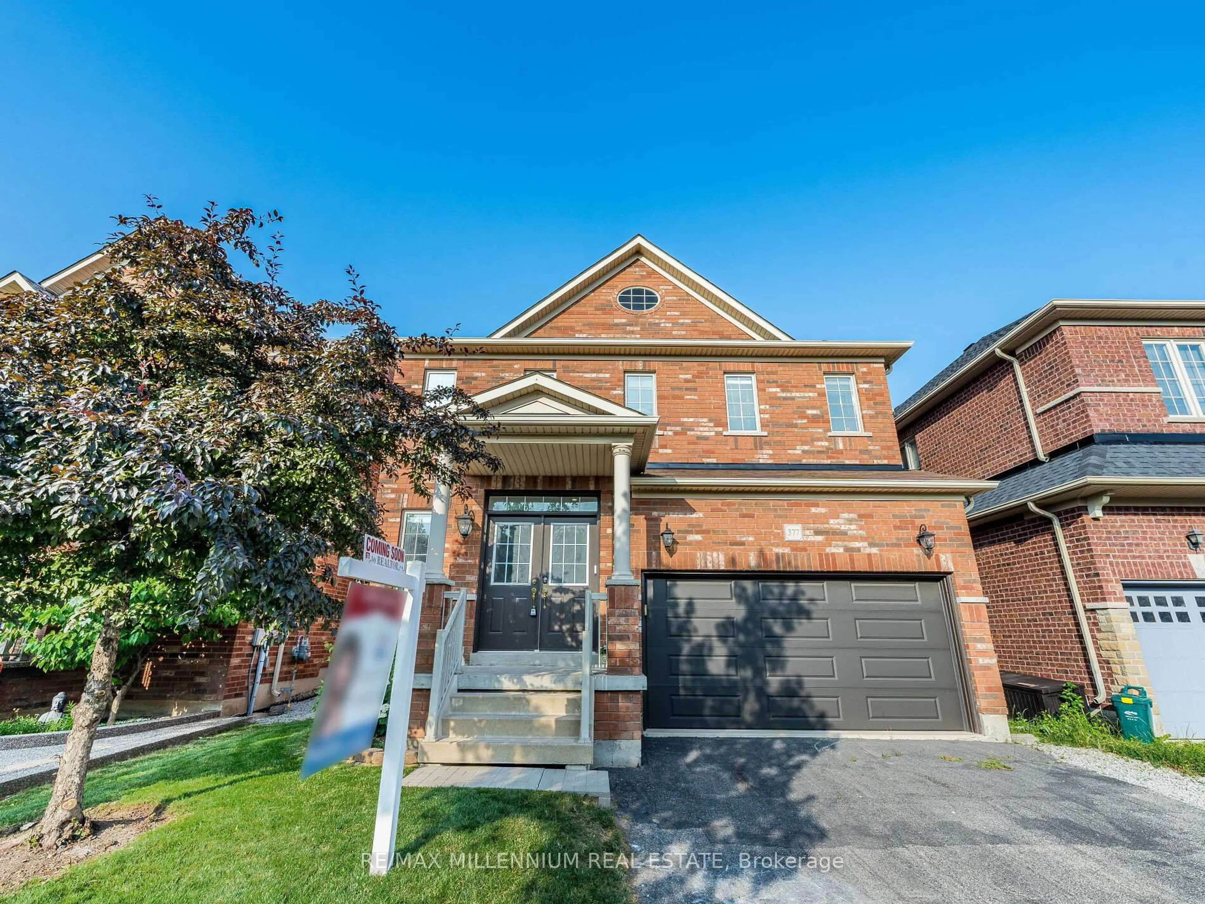 Home with brick exterior material, street for 377 Scott Blvd, Milton Ontario L9T 0T1