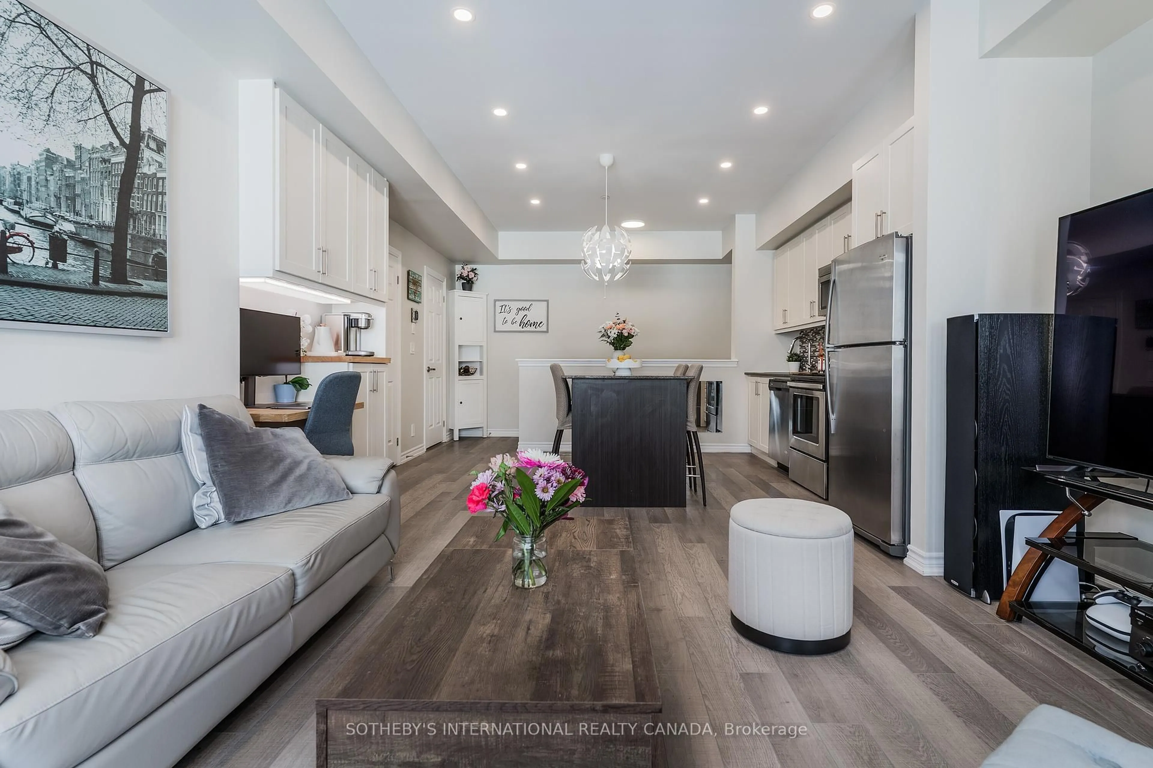 Open concept kitchen, unknown for 50 Carnation Ave #148, Toronto Ontario M8V 0B8