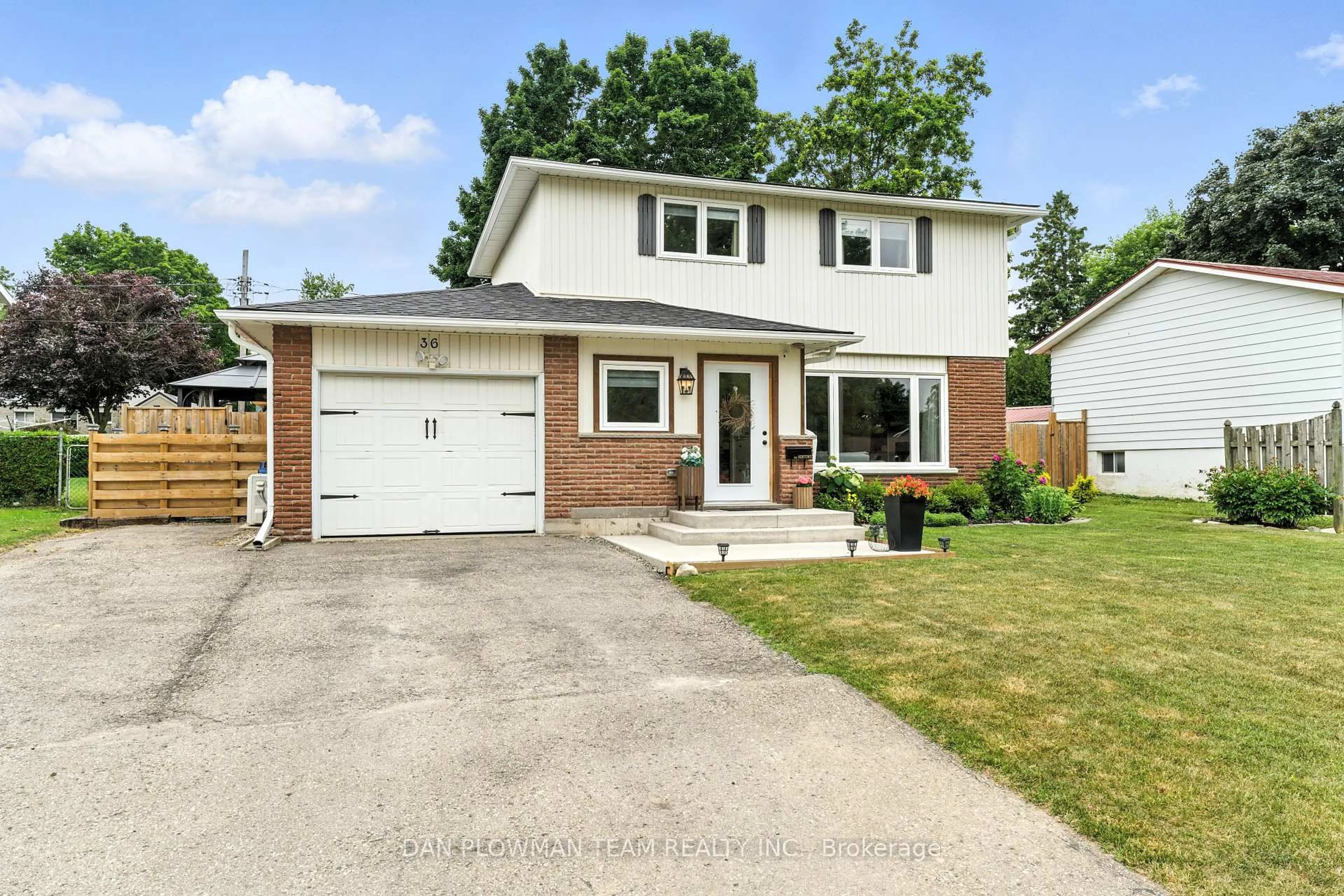 Home with brick exterior material, street for 36 Hewitt St, Orangeville Ontario L9W 3A1