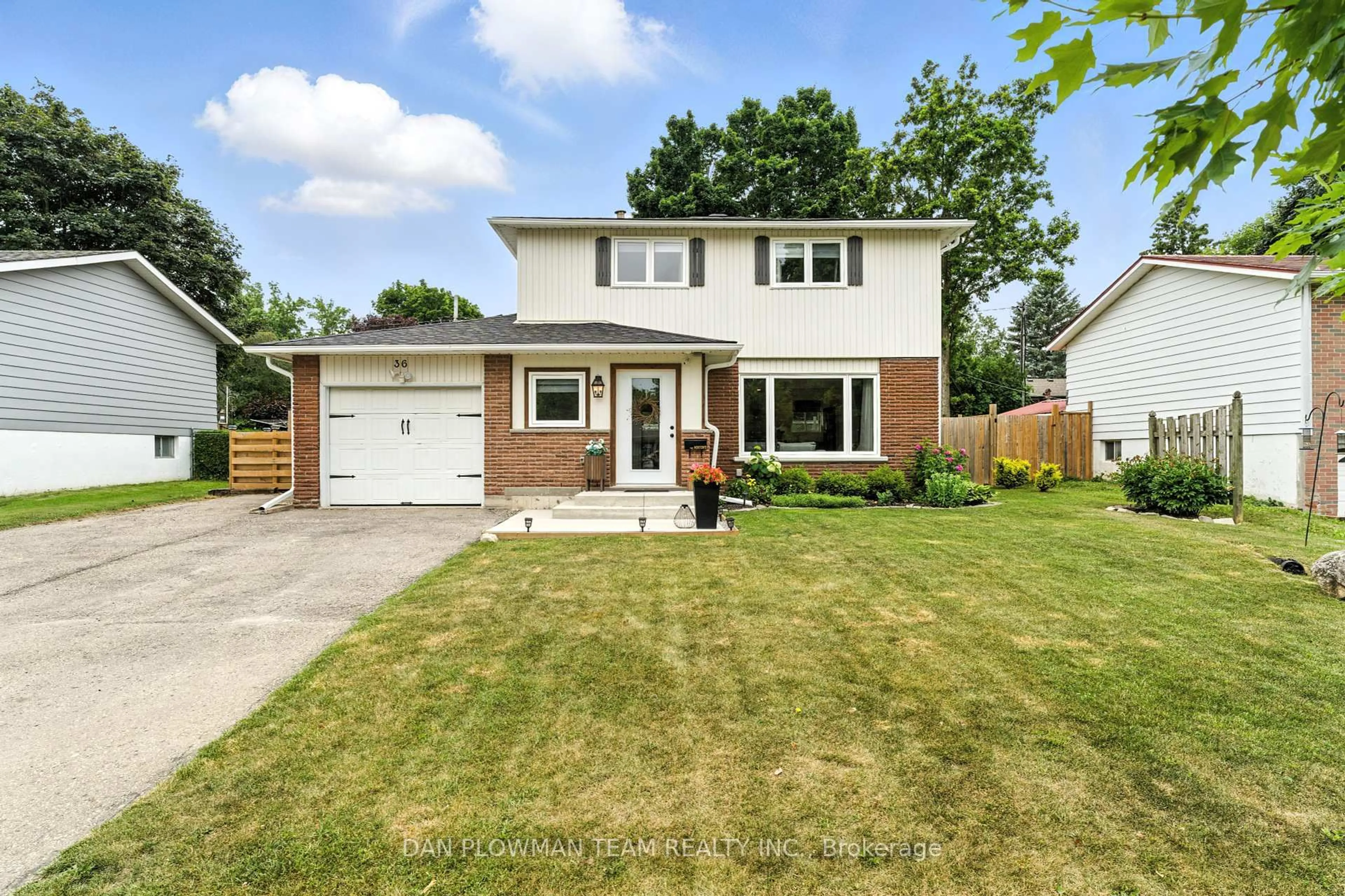Home with brick exterior material, street for 36 Hewitt St, Orangeville Ontario L9W 3A1