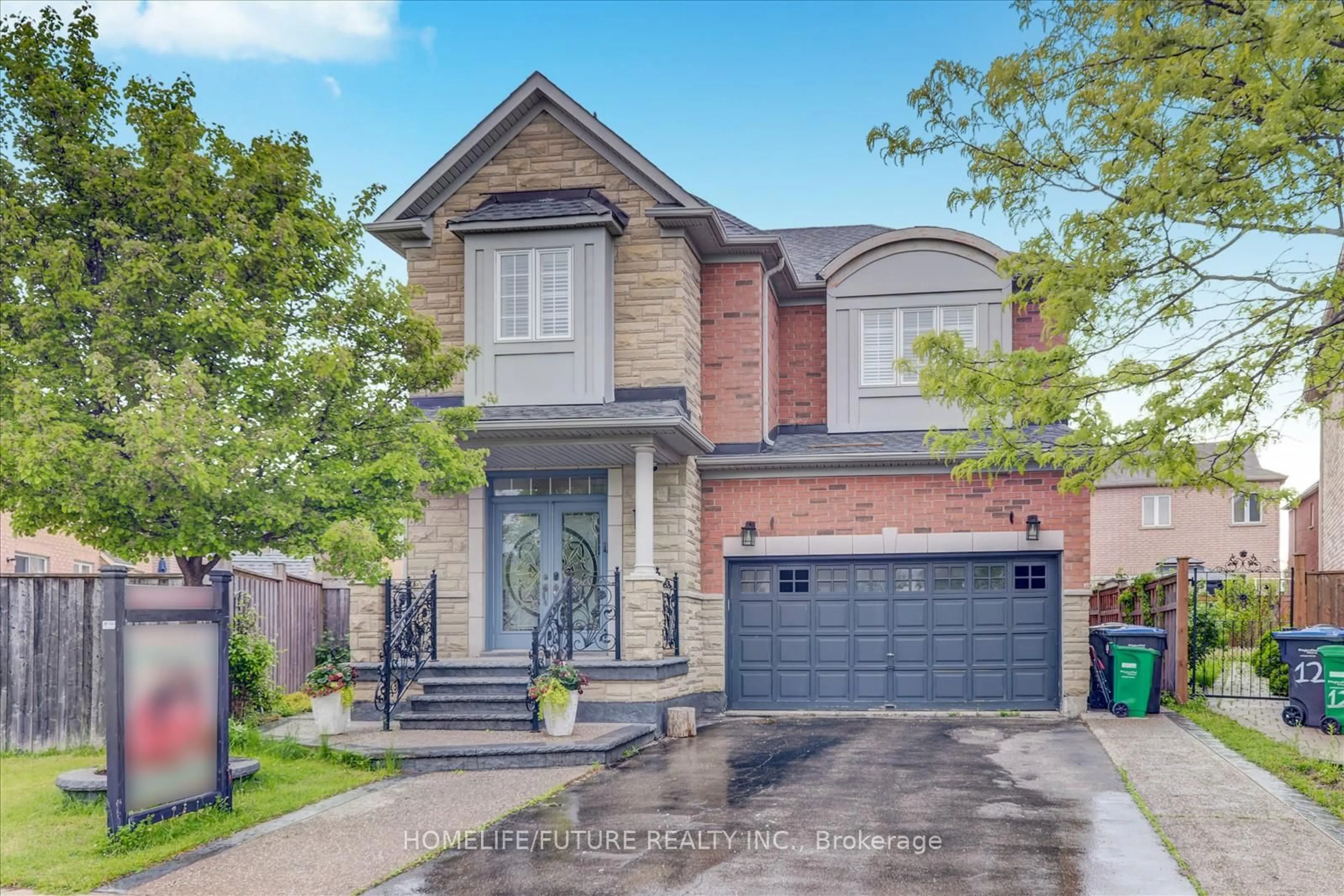 Home with brick exterior material, street for 14 Newcroft Rd, Brampton Ontario L6P 2L6