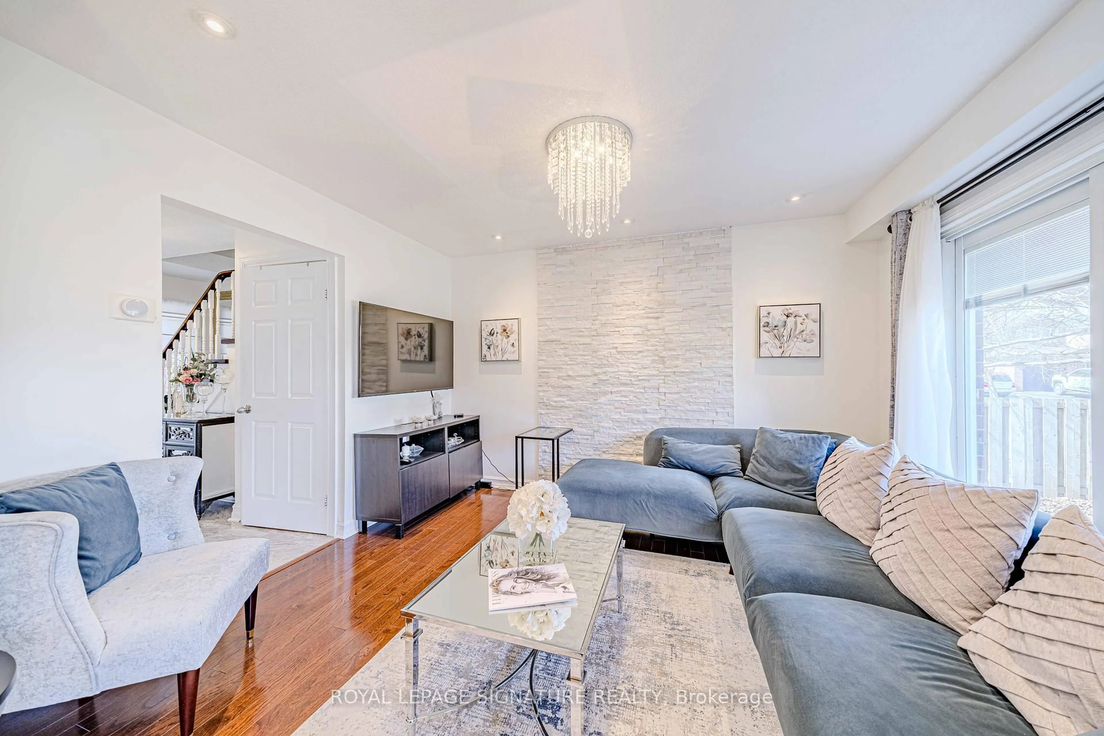 Living room with furniture, unknown for 2 Summertime Crt, Brampton Ontario L6Z 2B4