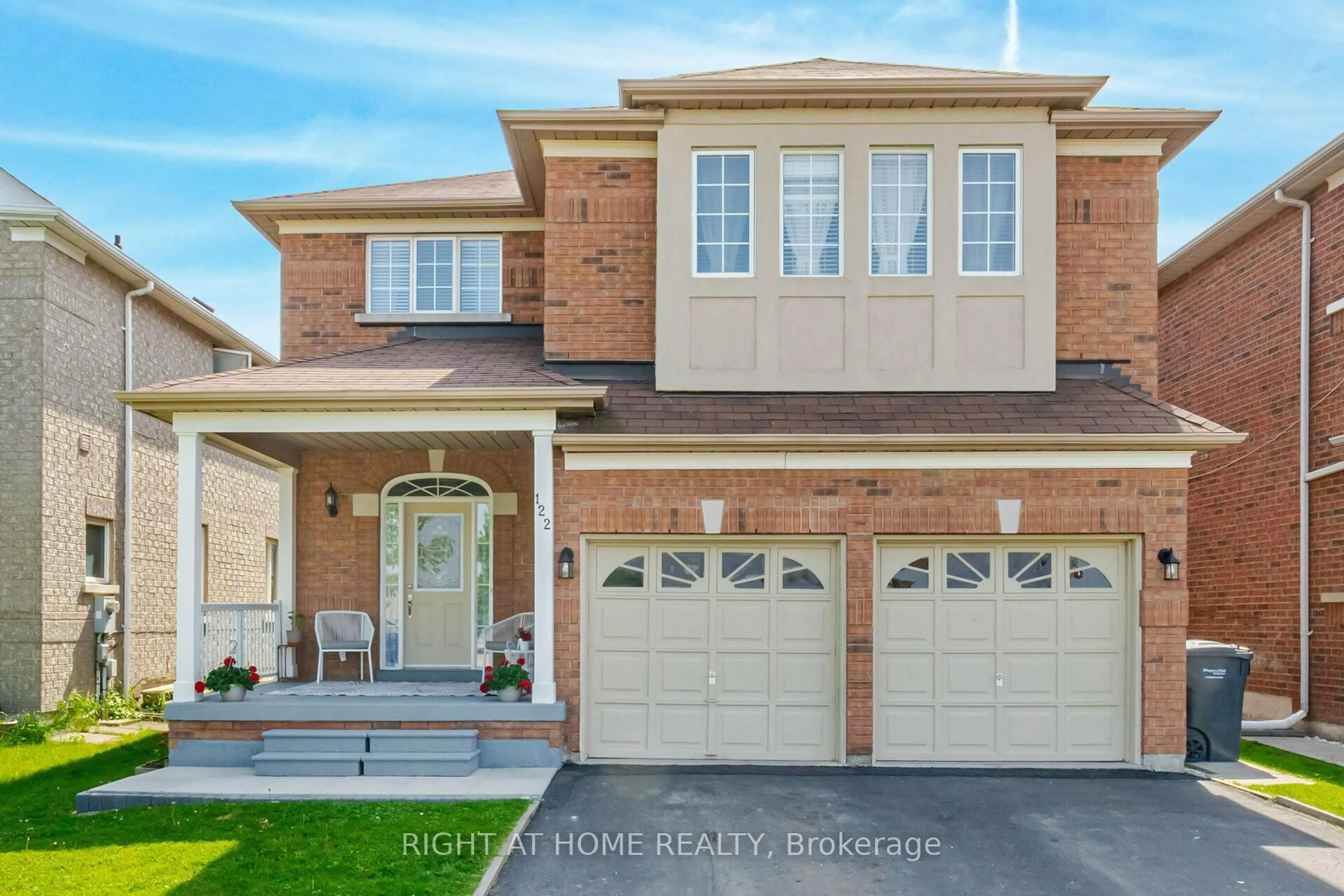 Home with brick exterior material, street for 122 Fletchers Creek Blvd, Brampton Ontario L6X 4V3
