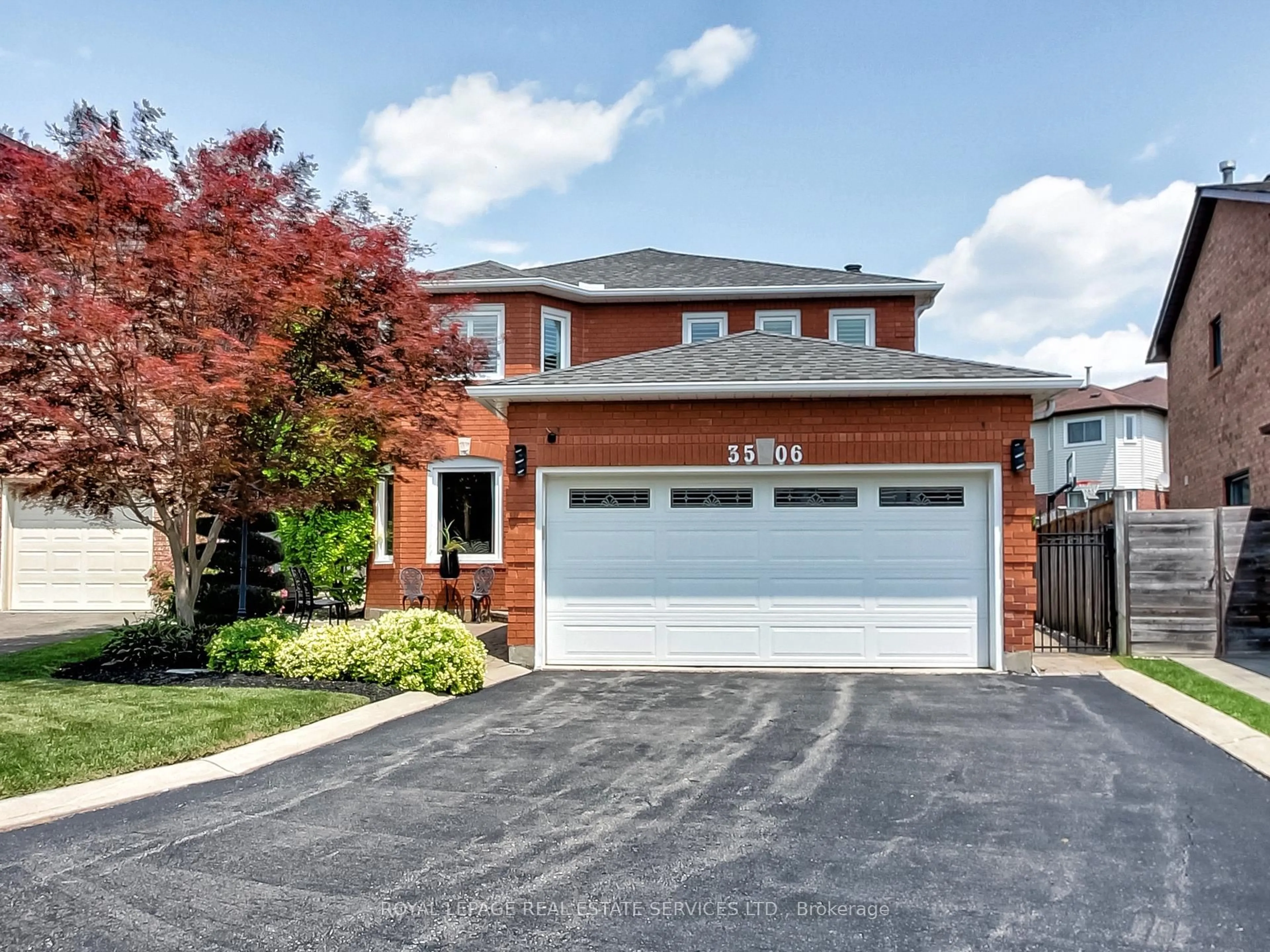 Home with brick exterior material, street for 3506 Pintail Circ, Mississauga Ontario L5N 6C7