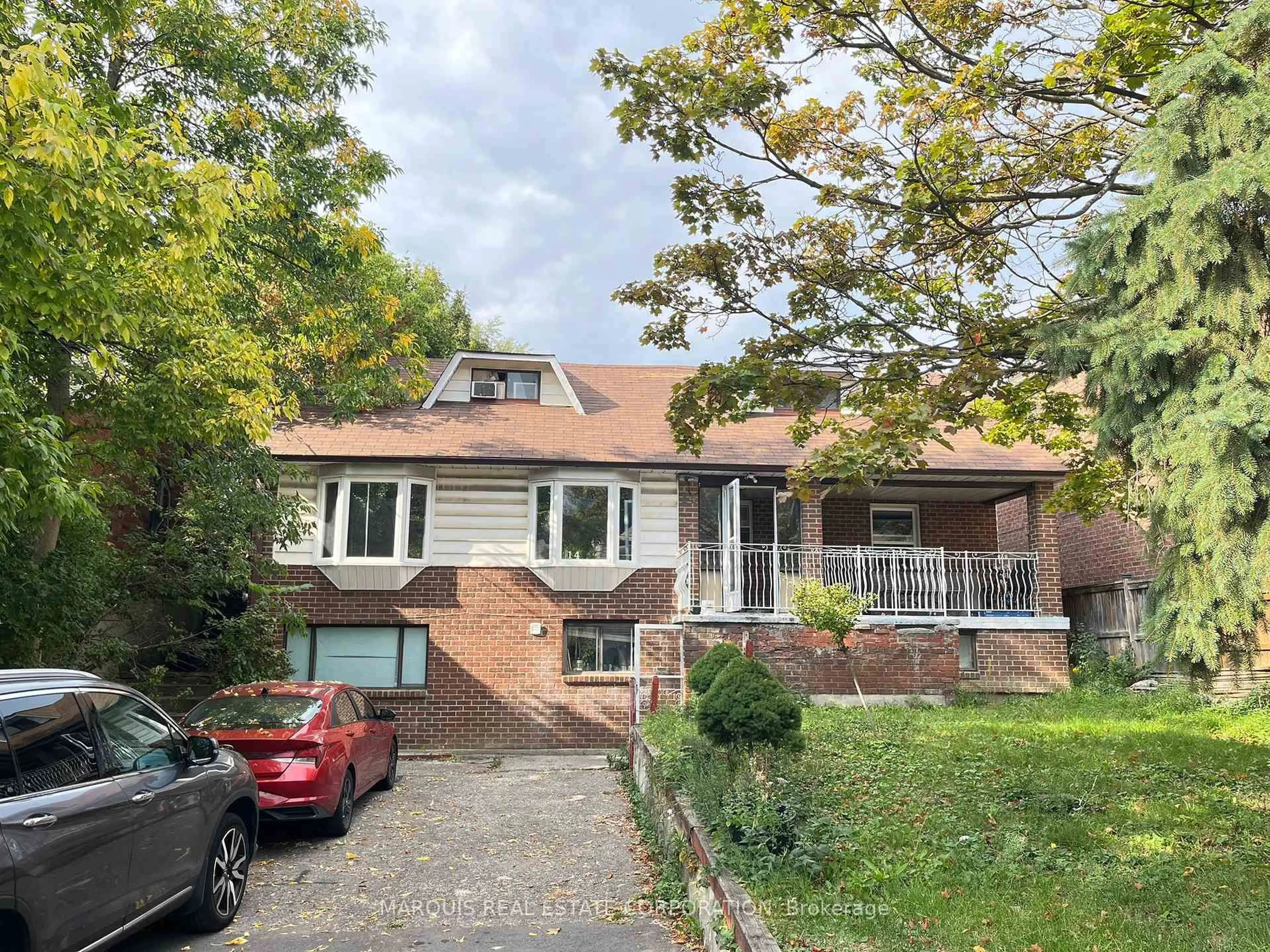 Home with brick exterior material, street for 14 Cardell Ave, Toronto Ontario M9N 1S5