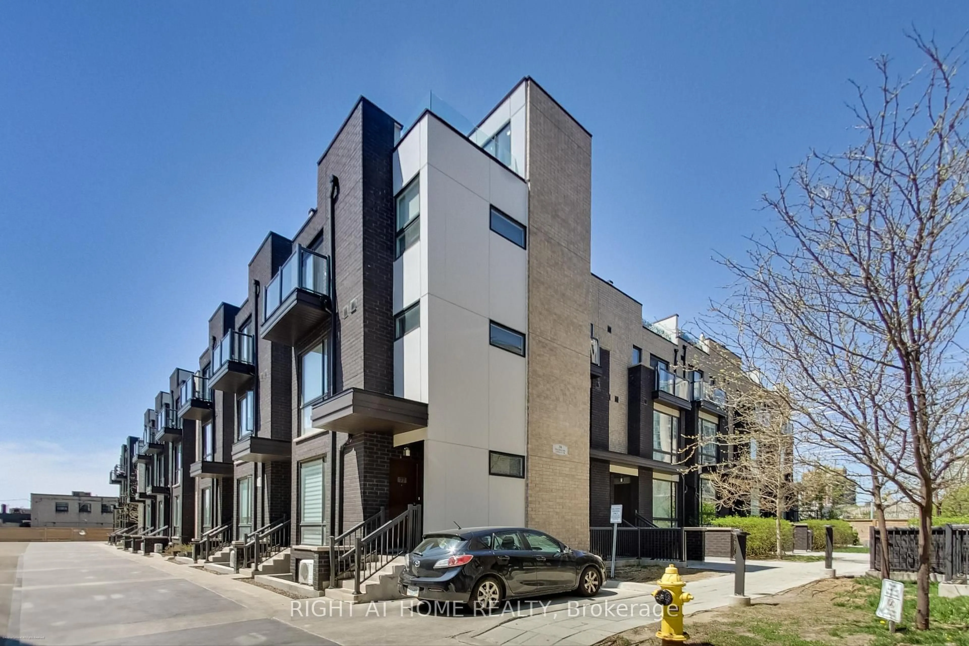 Home with brick exterior material, street for 30 Fieldway Rd #84, Toronto Ontario M8Z 0E3