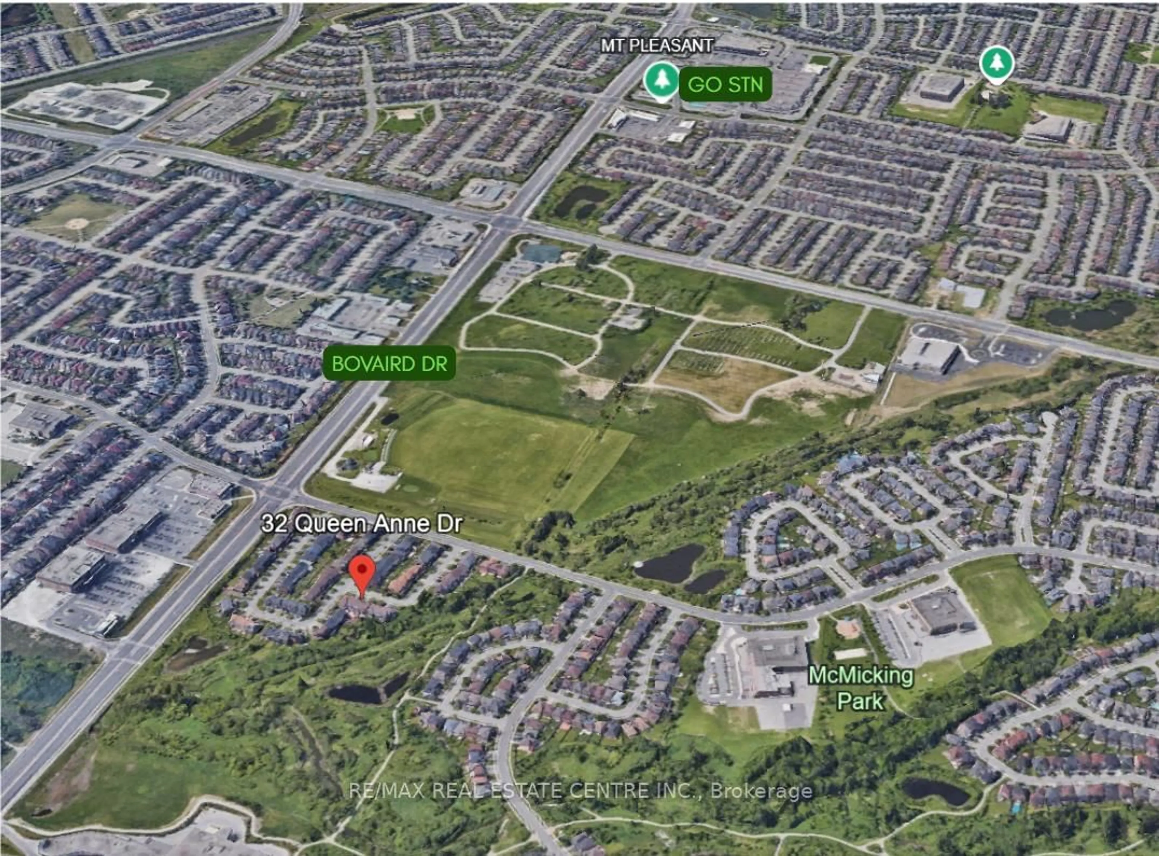 Picture of a map for 32 Queen Anne Dr, Brampton Ontario L7A 1X3