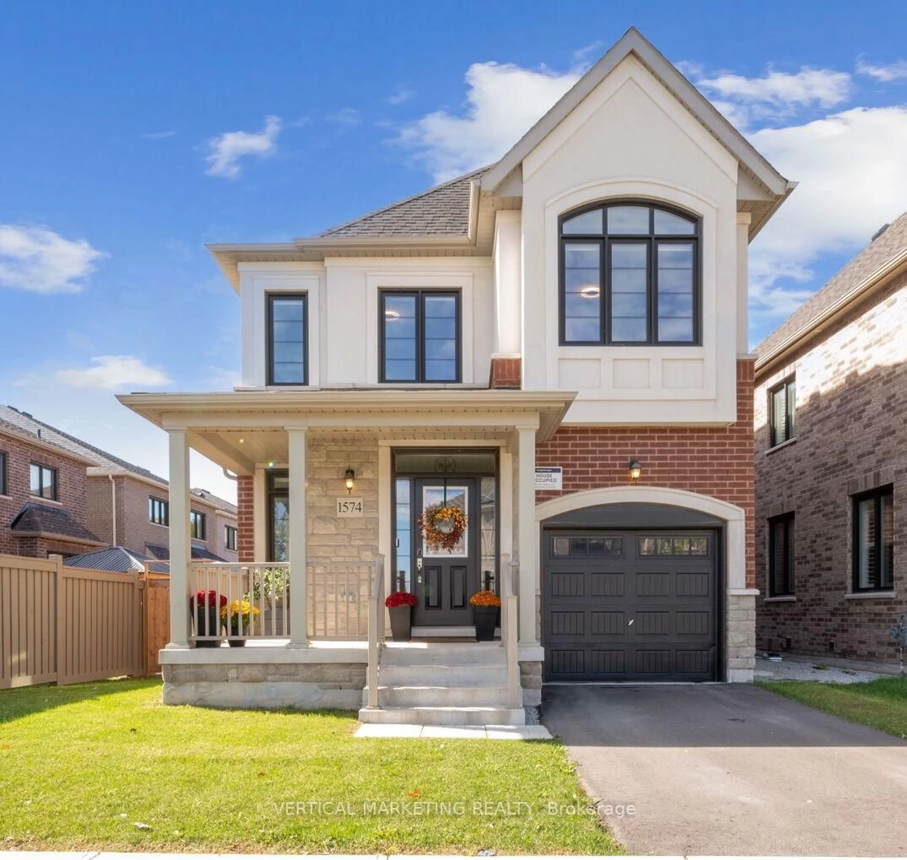 Home with brick exterior material, street for 1574 Kovachik Blvd, Milton Ontario L9E 1T4