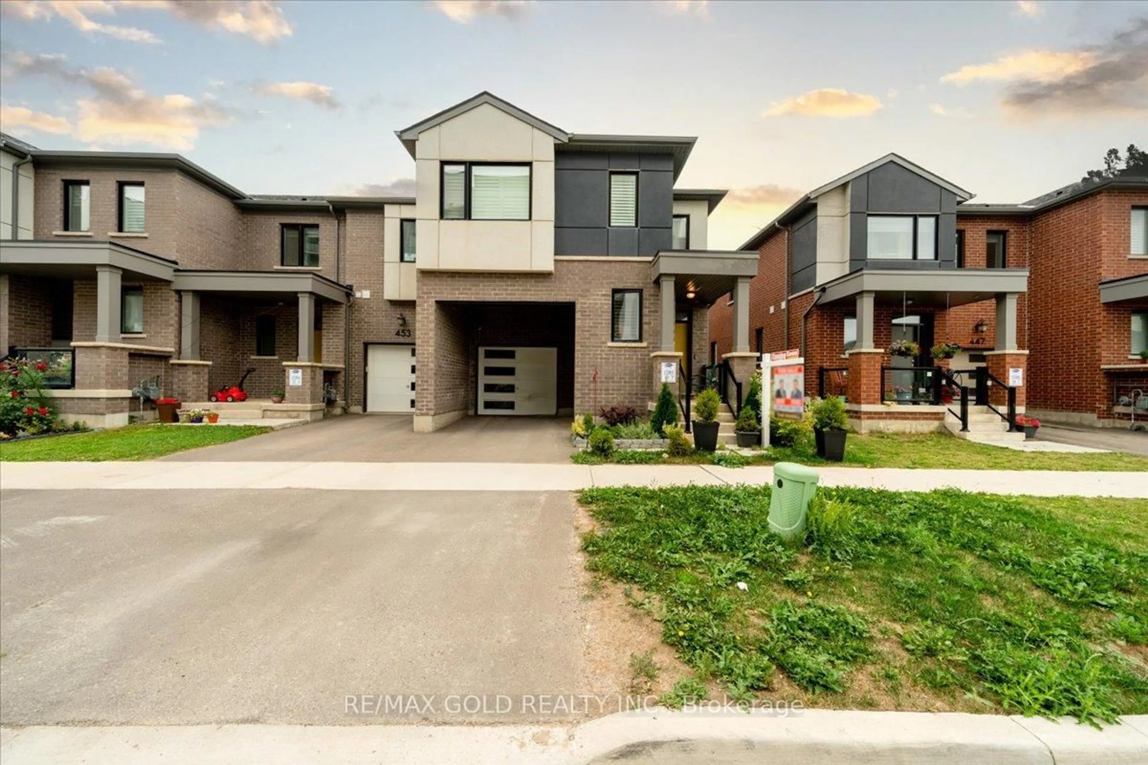 Home with brick exterior material, street for 451 GORDON KRANTZ Ave, Milton Ontario L9E 1W1
