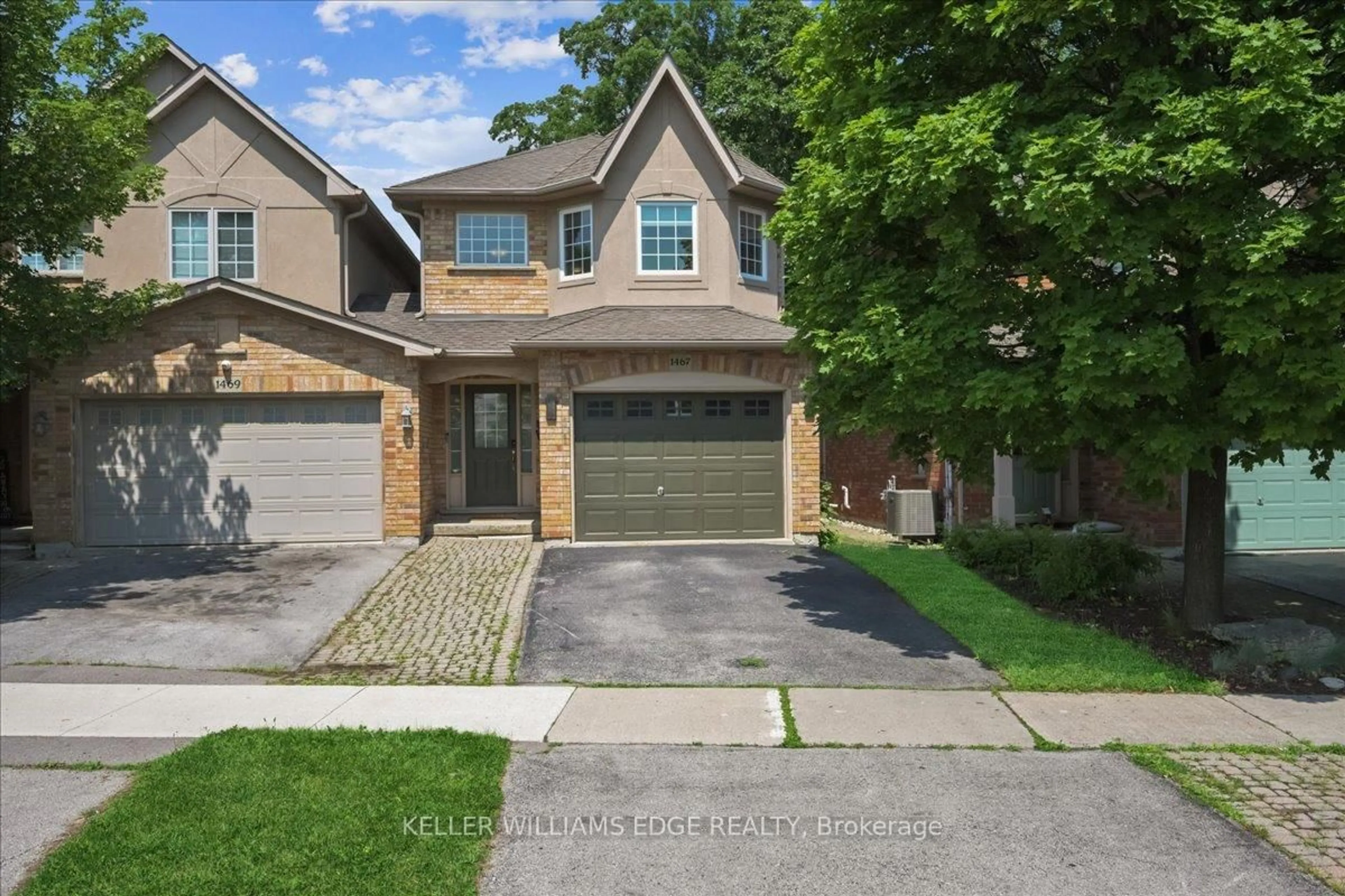 Home with brick exterior material, street for 1467 Headon Rd, Burlington Ontario L7M 4N1