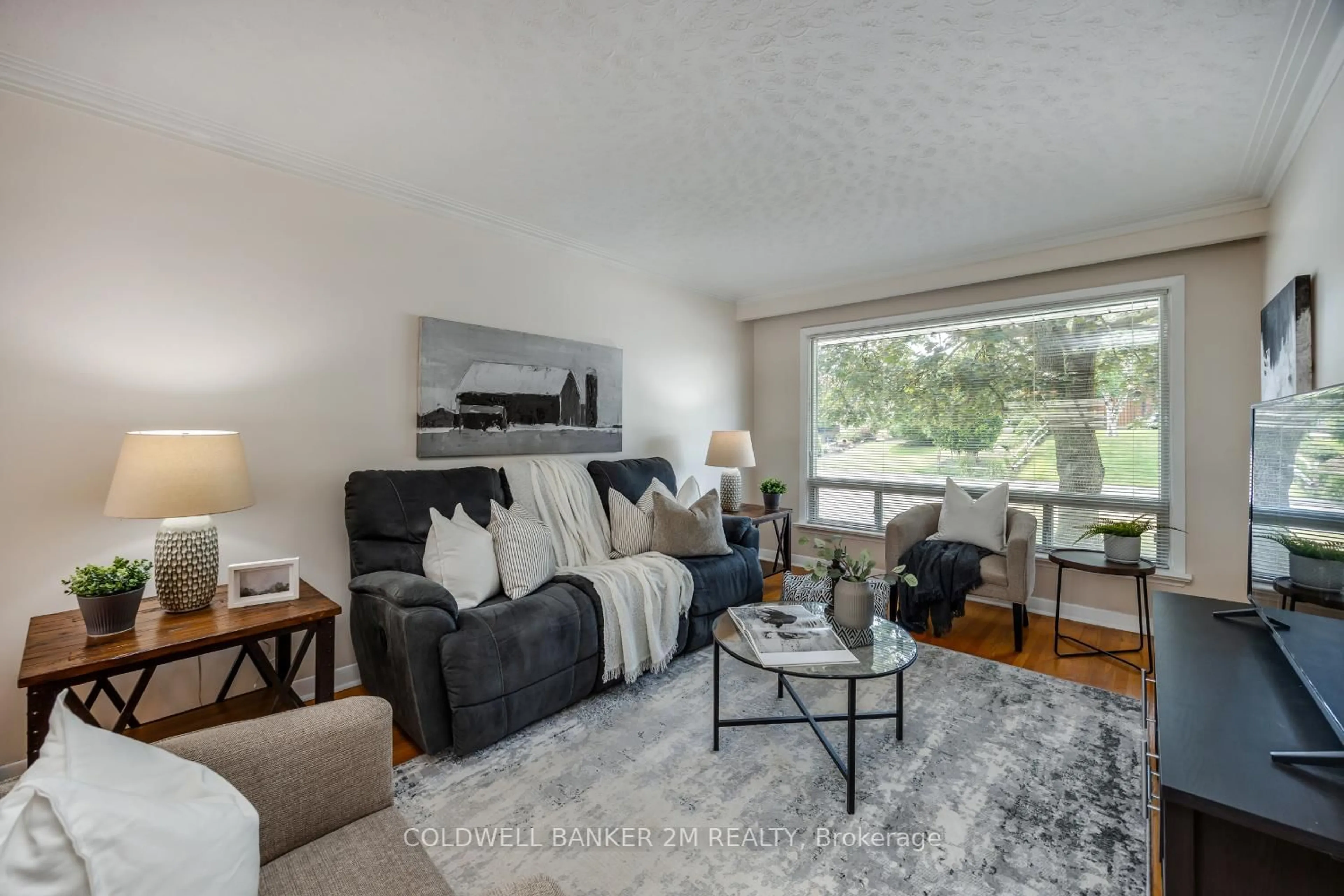 Living room with furniture, unknown for 4 Mangrove Rd, Toronto Ontario M6L 2A1