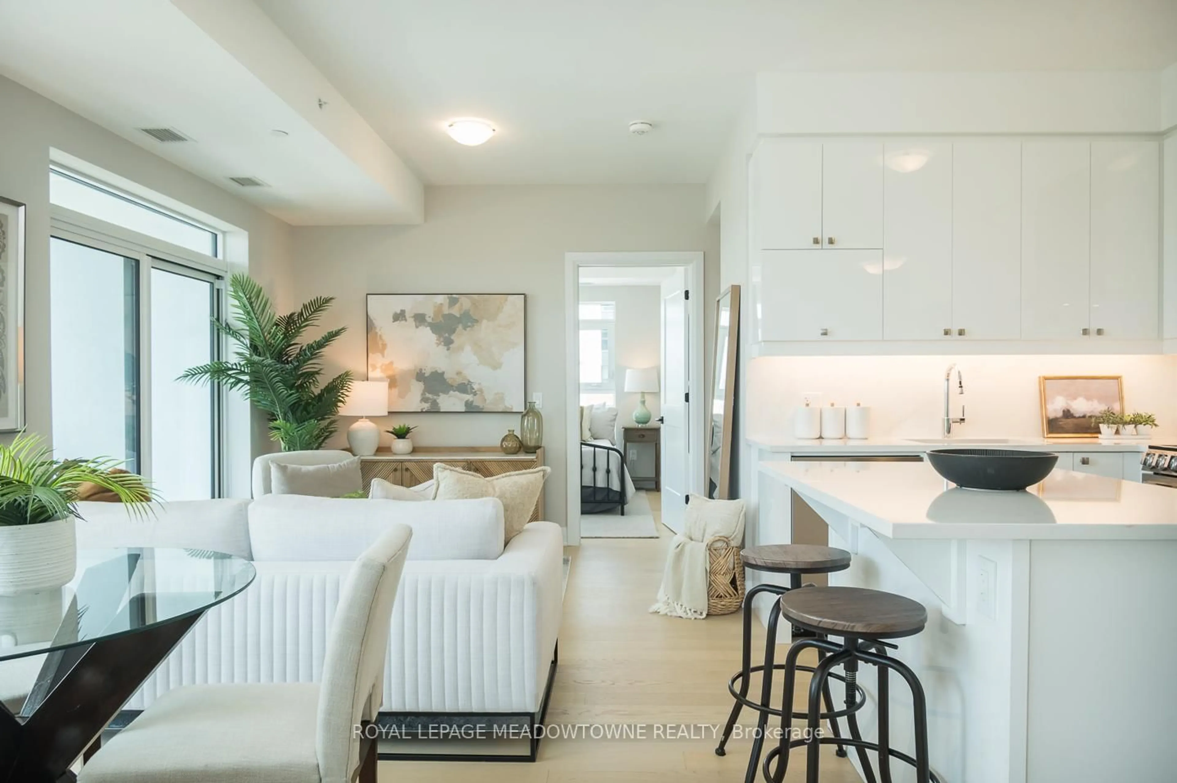 Open concept kitchen, unknown for 480 Gordon Krantz Ave #308, Milton Ontario L9E 1Z4