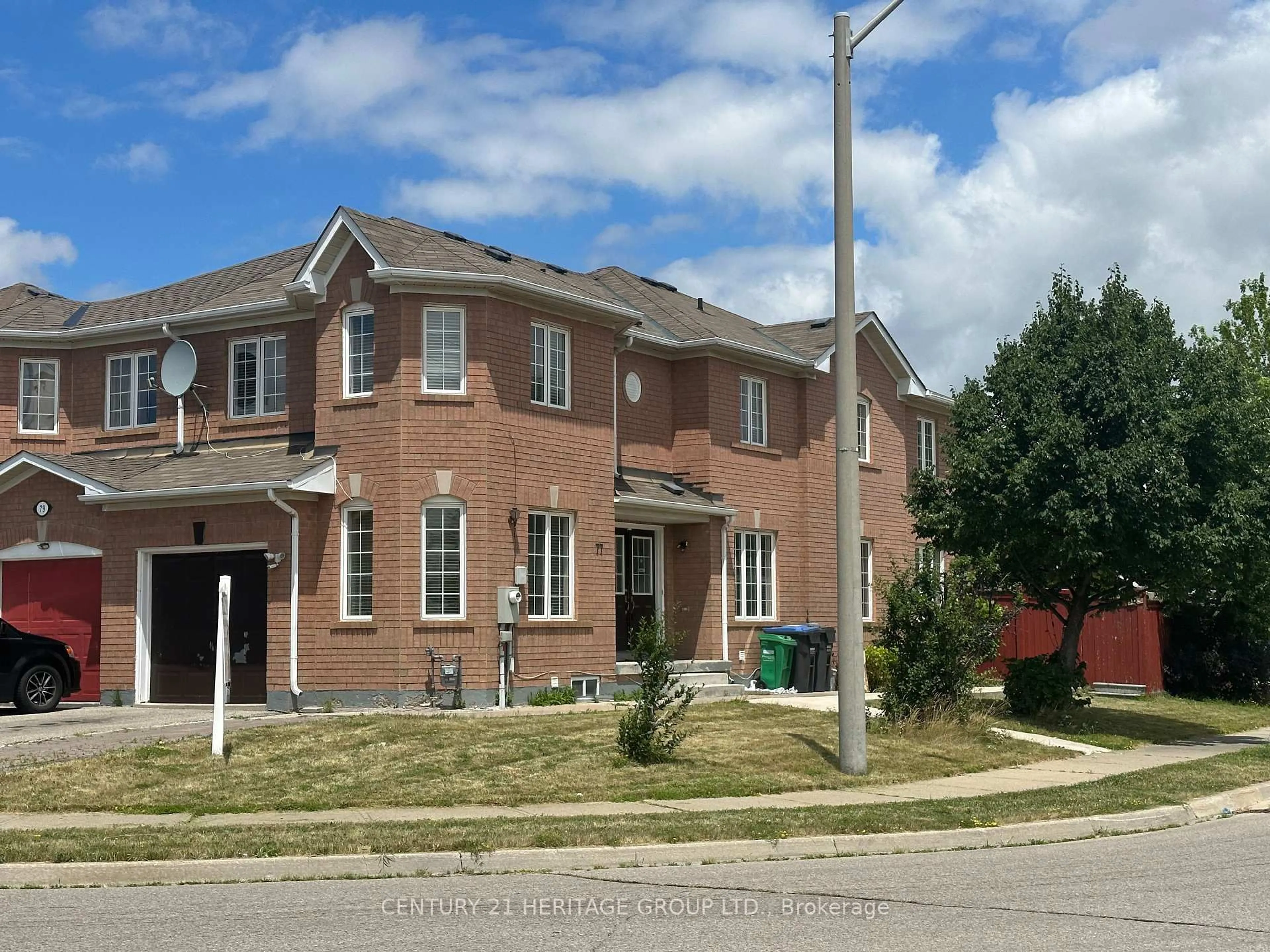 Home with brick exterior material, street for 77 Vauxhall Cres, Brampton Ontario L7A 3A5