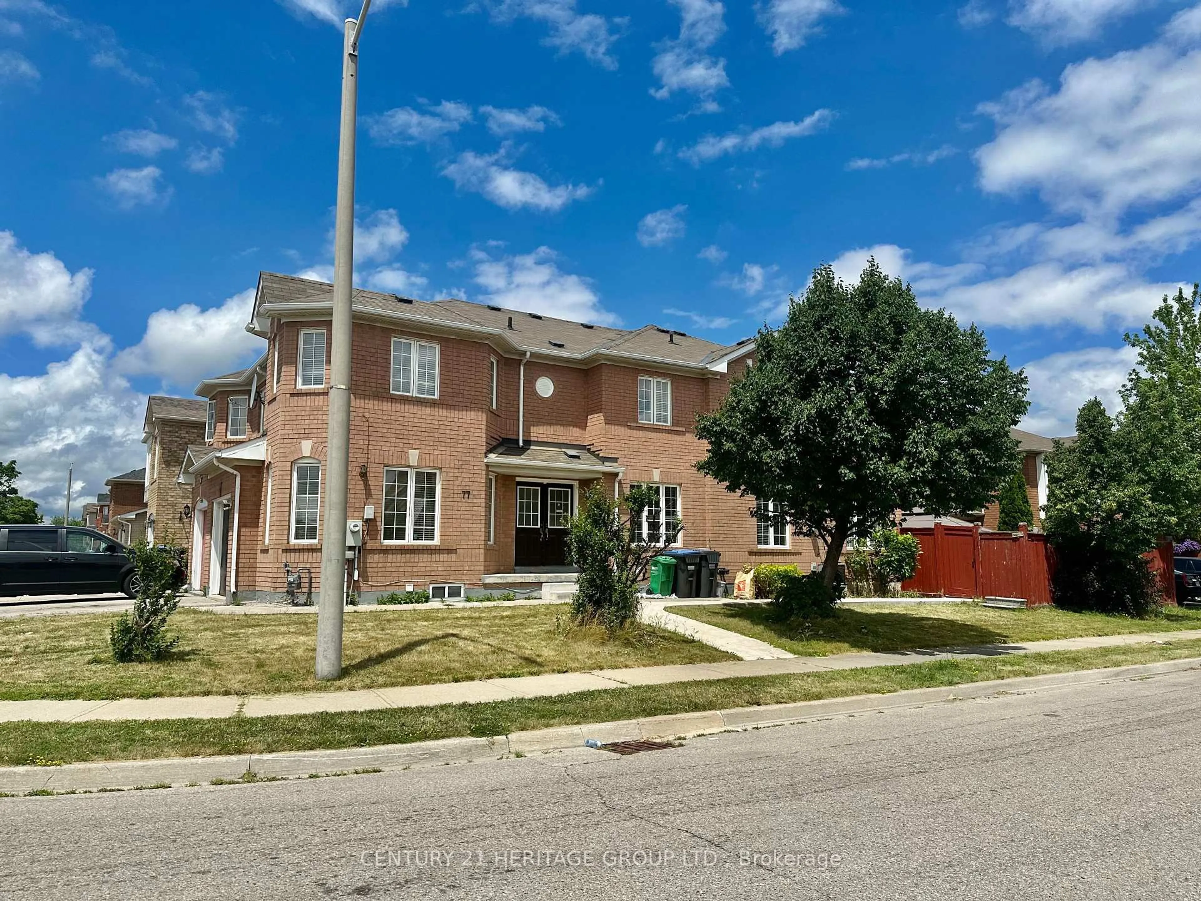 Home with brick exterior material, street for 77 Vauxhall Cres, Brampton Ontario L7A 3A5