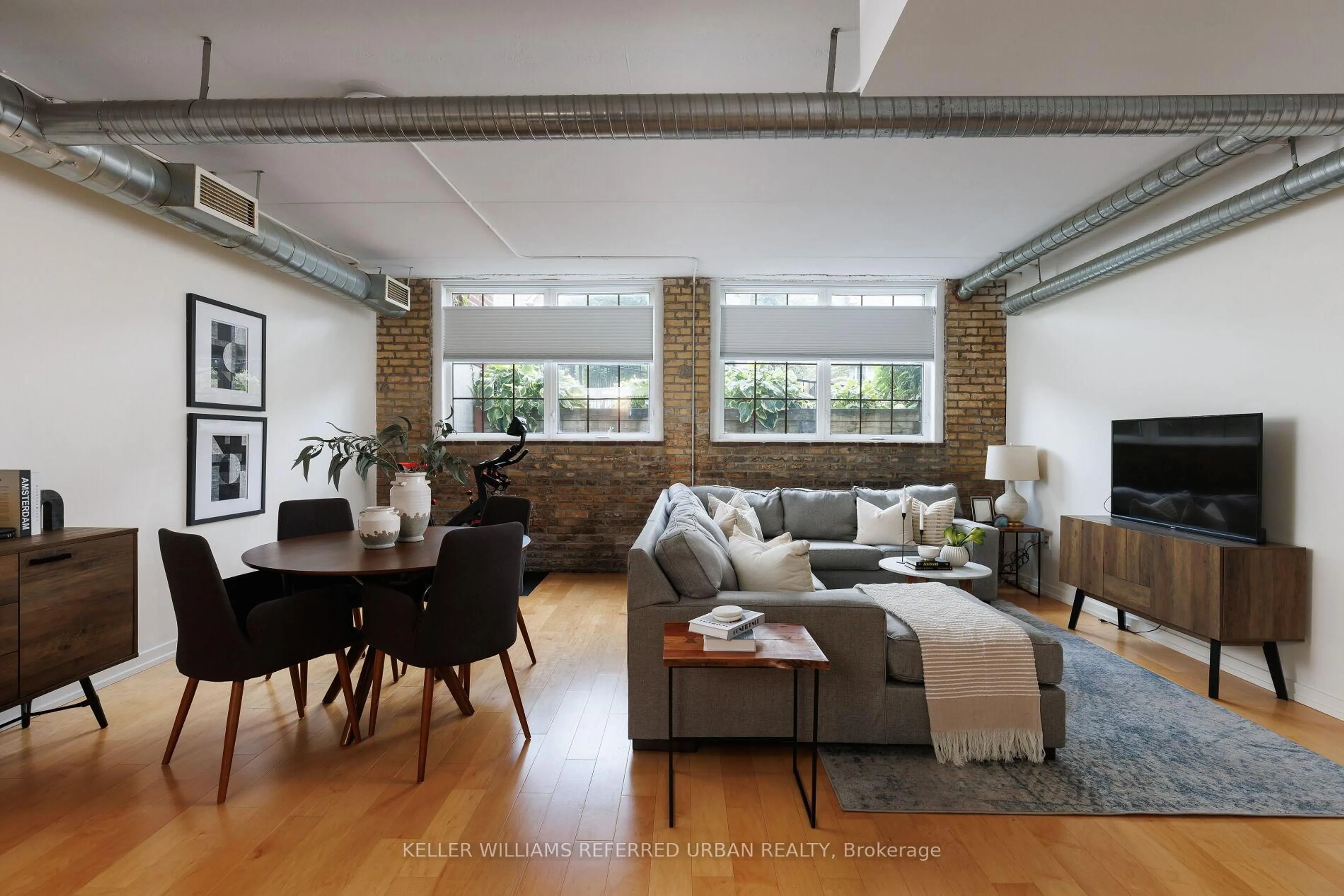 Living room with furniture, unknown for 1100 Lansdowne Ave #A1, Toronto Ontario M6H 4K1
