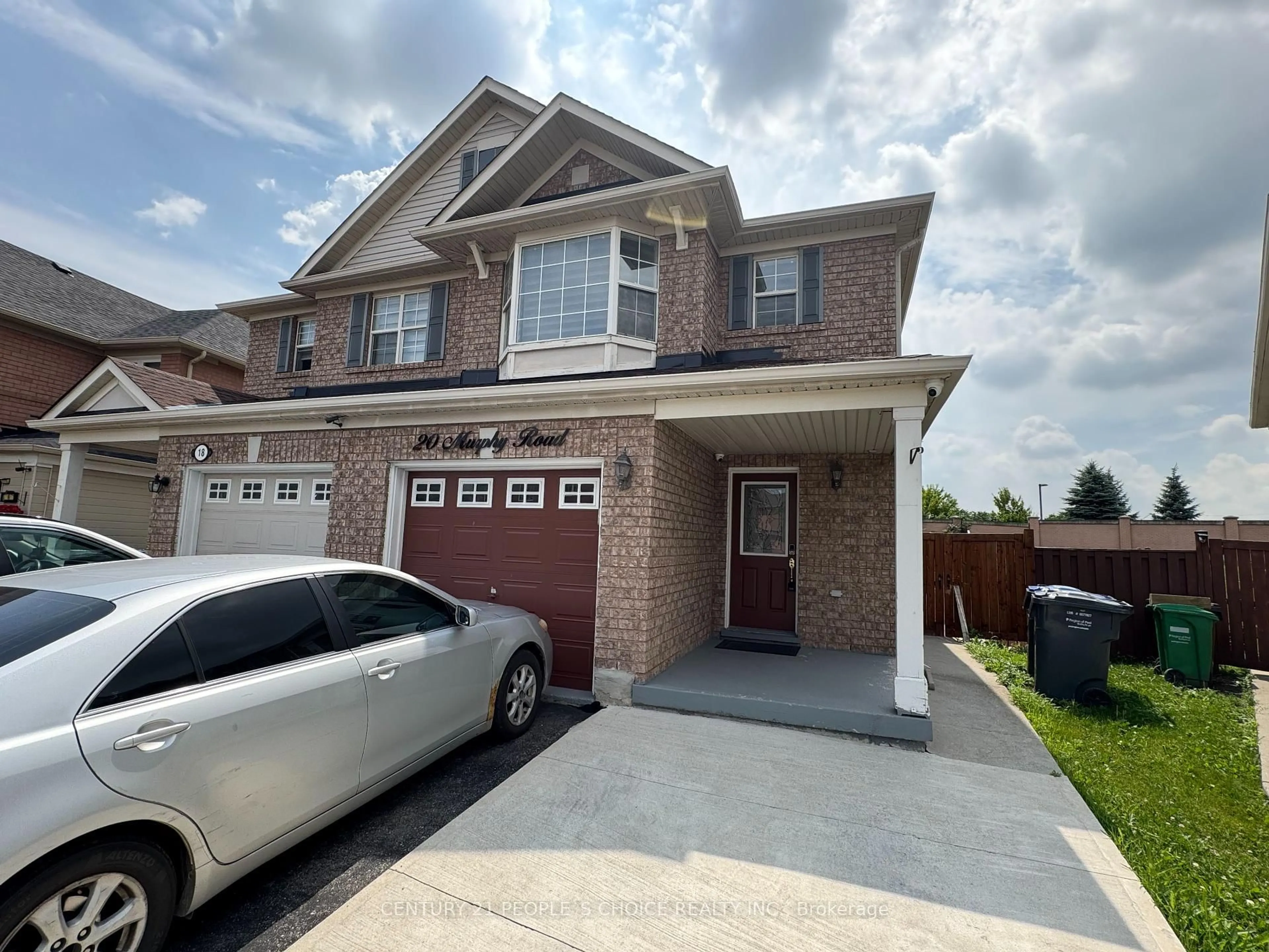 Home with brick exterior material, street for 20 Murphy Rd, Brampton Ontario L6S 6L2