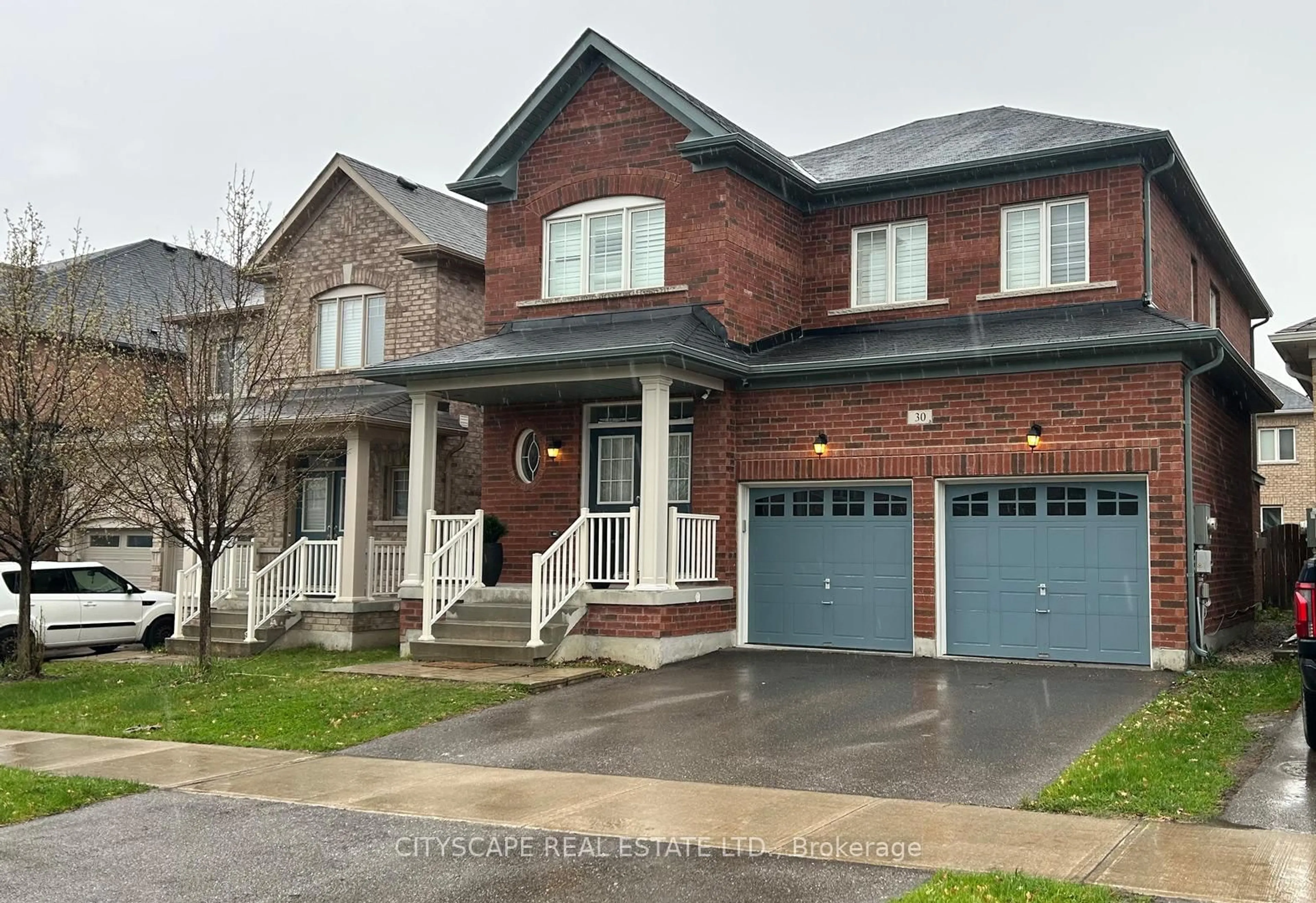 Home with brick exterior material, street for 30 Newhouse Blvd, Caledon Ontario L7C 4A1