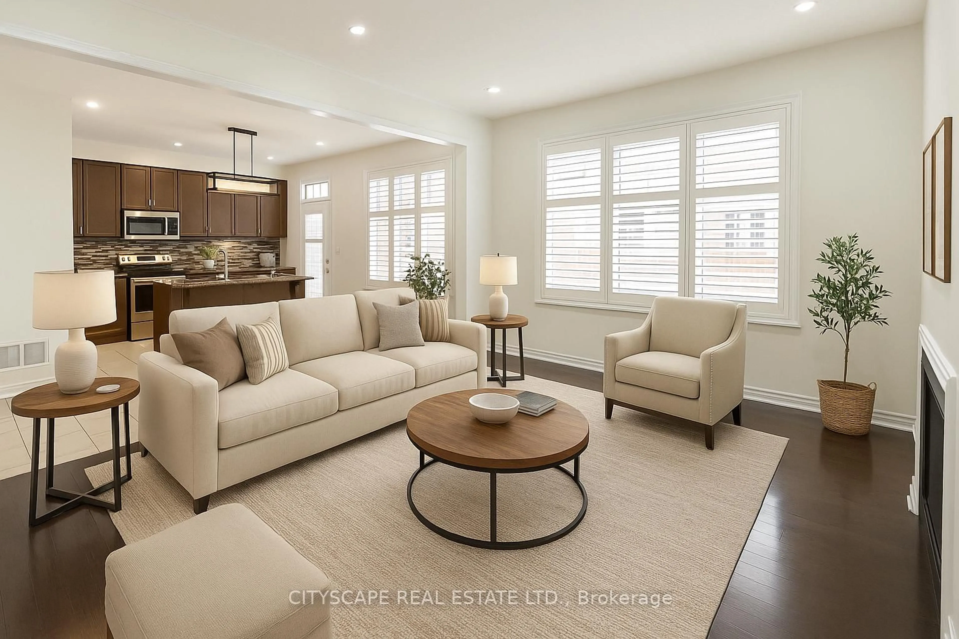 Living room with furniture, unknown for 30 Newhouse Blvd, Caledon Ontario L7C 4A1