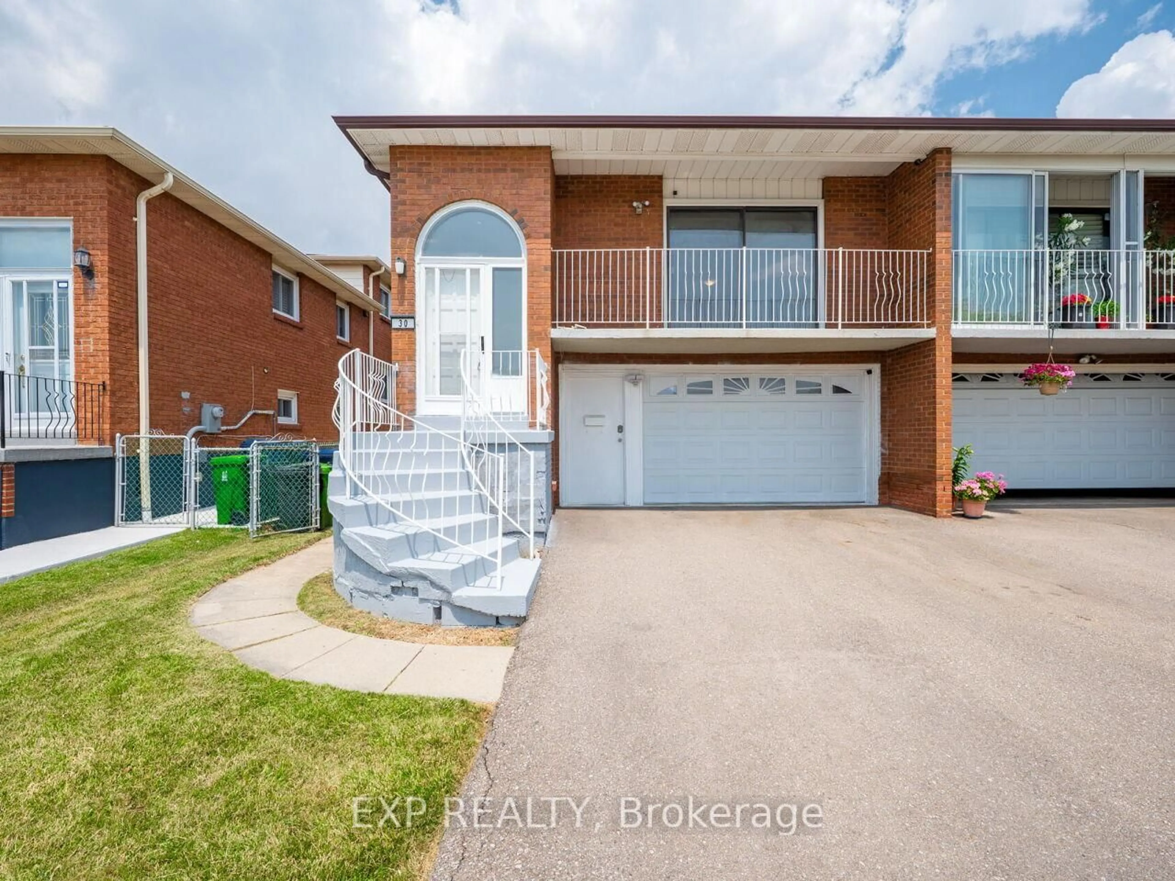 Home with brick exterior material, water/lake/river/ocean view for 30 Sharpecroft Blvd, Toronto Ontario M3J 3G1