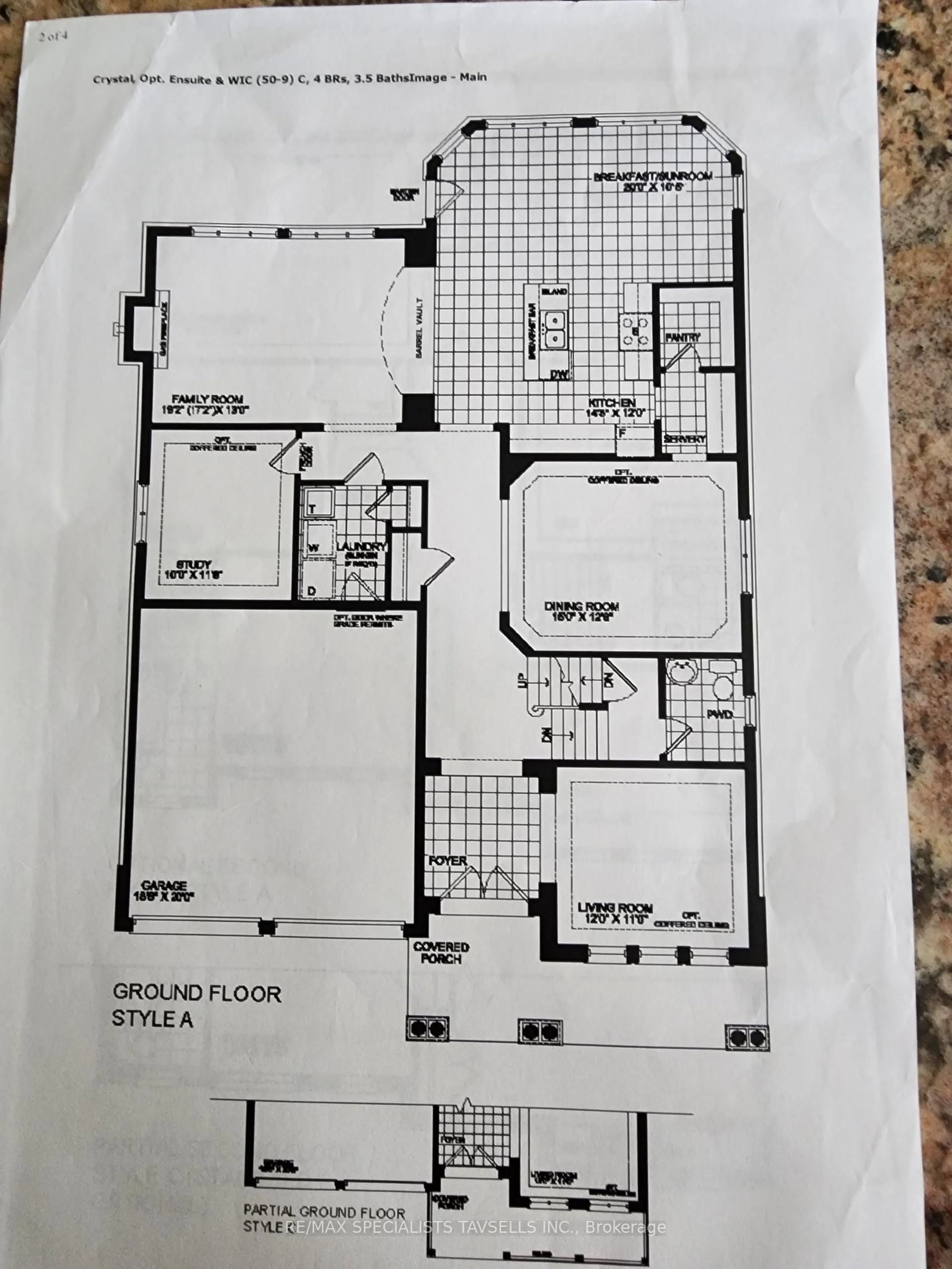 Floor plan for 8 Mccandless Crt, Caledon Ontario L7C 3R7