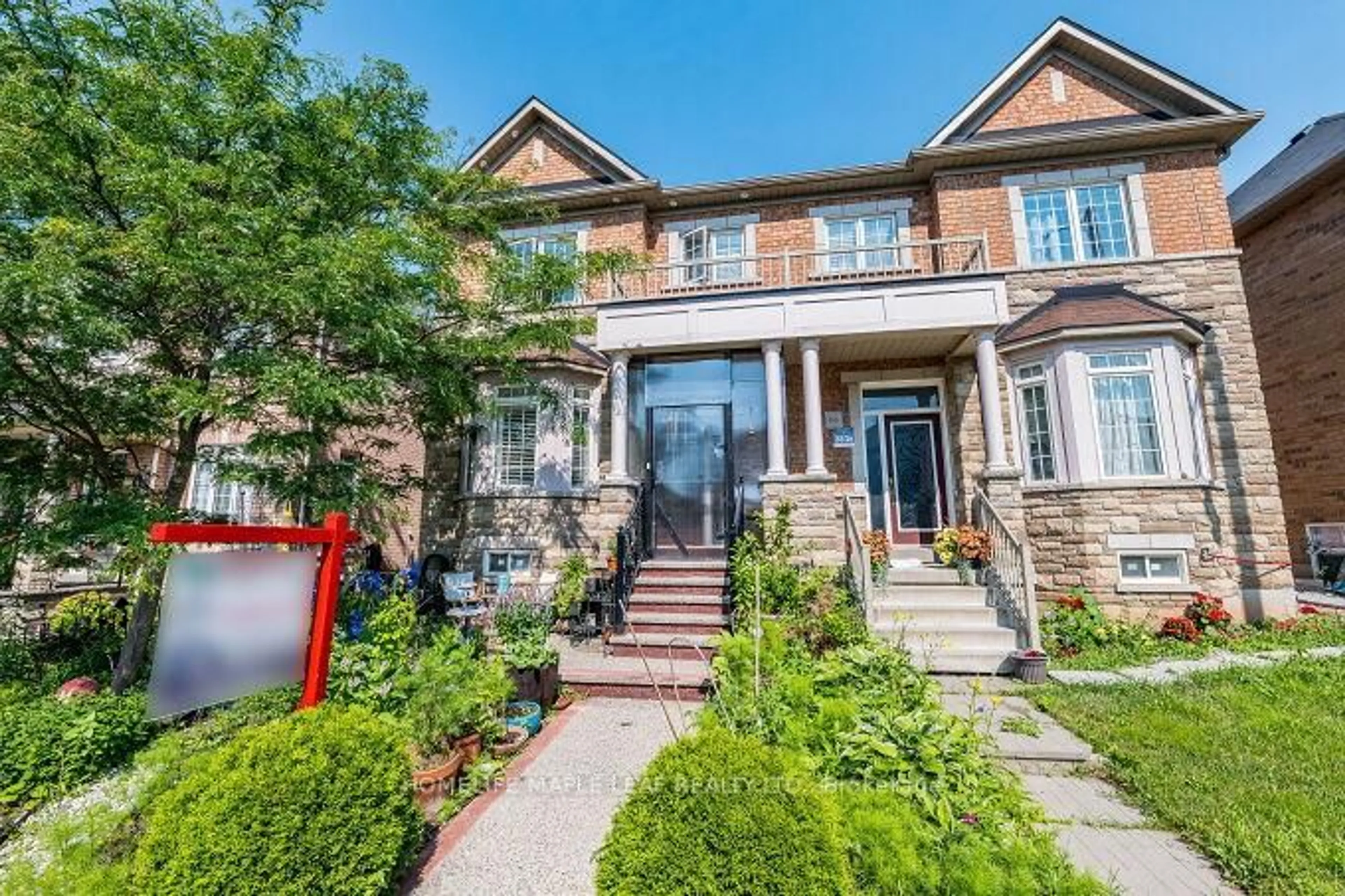 Home with brick exterior material, street for 68 Fallmeadow Circ, Brampton Ontario L6Y 0Y7