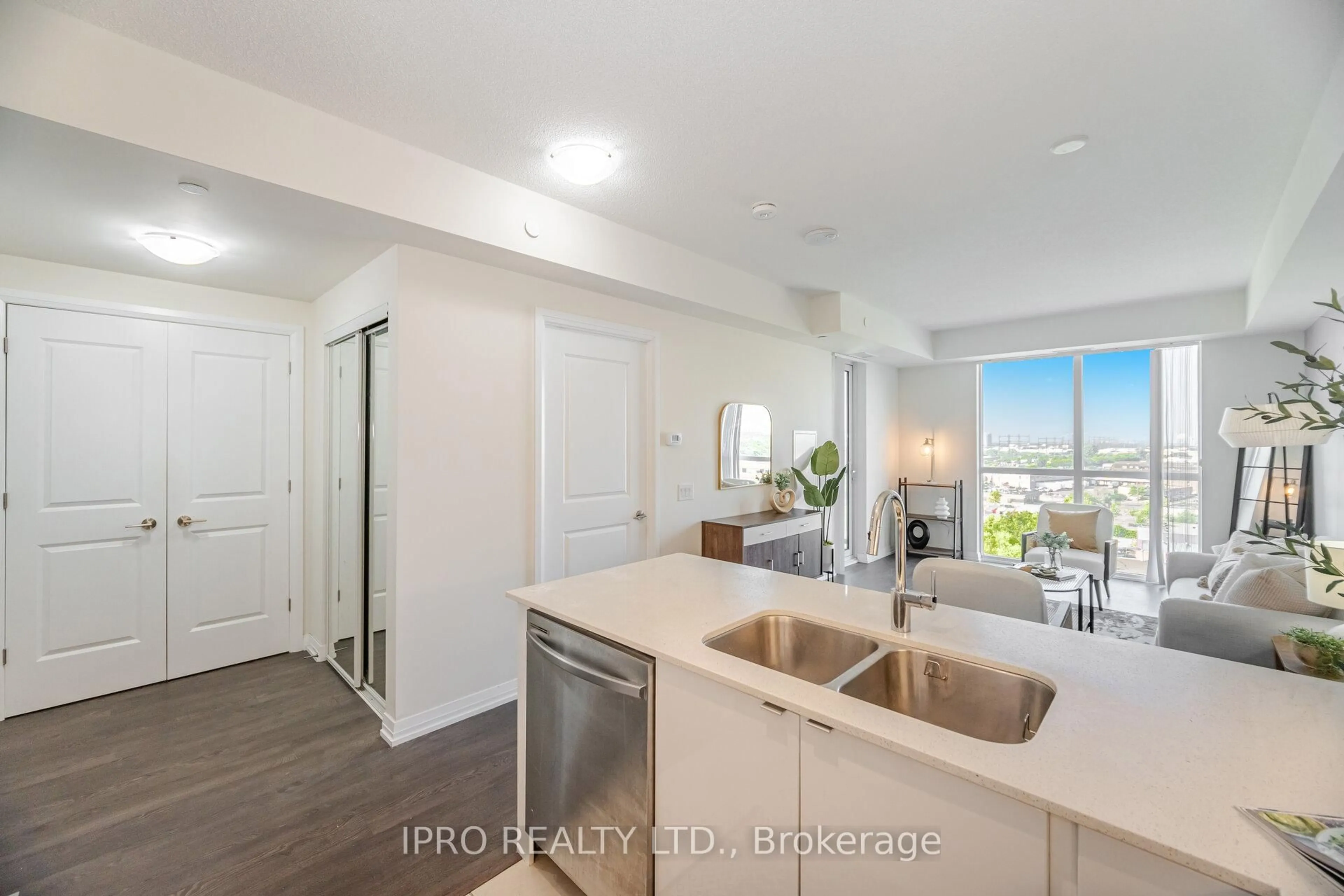 Open concept kitchen, unknown for 50 Thomas Riley Rd #706, Toronto Ontario M9B 0C5