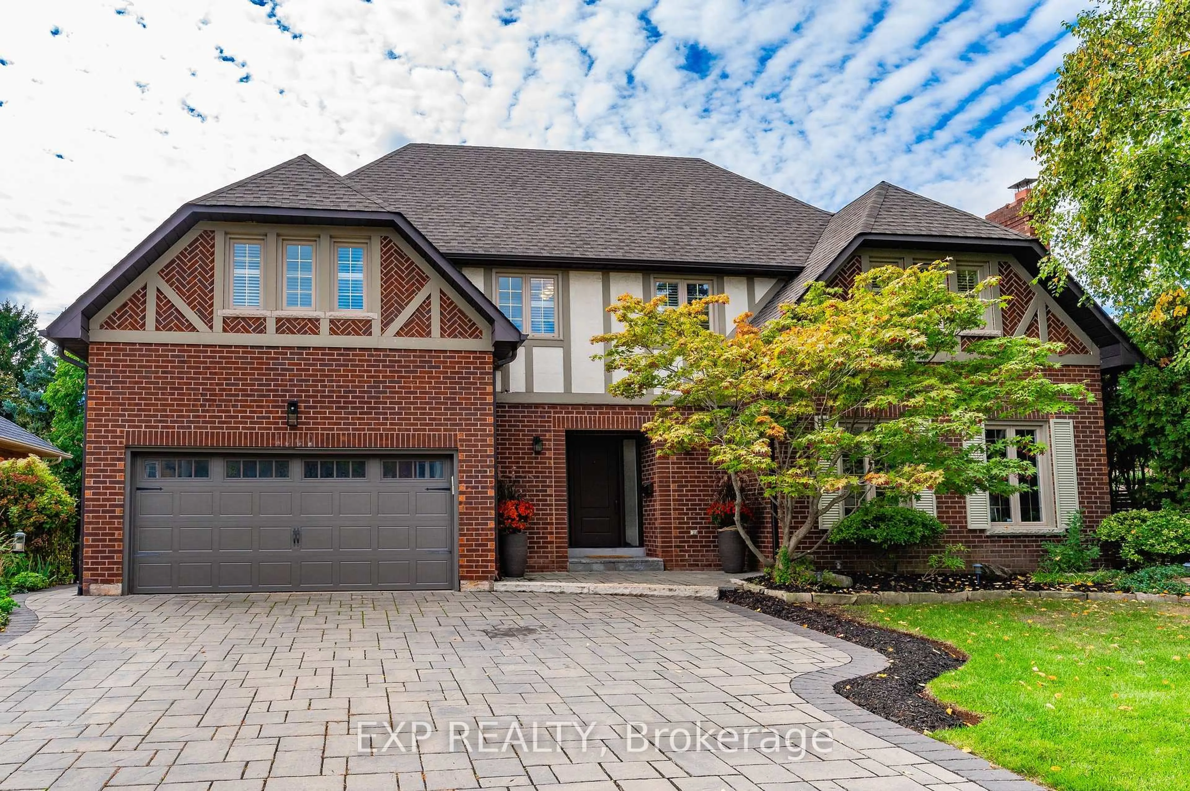 Home with brick exterior material, street for 1340 Greeneagle Dr, Oakville Ontario L6M 2M9