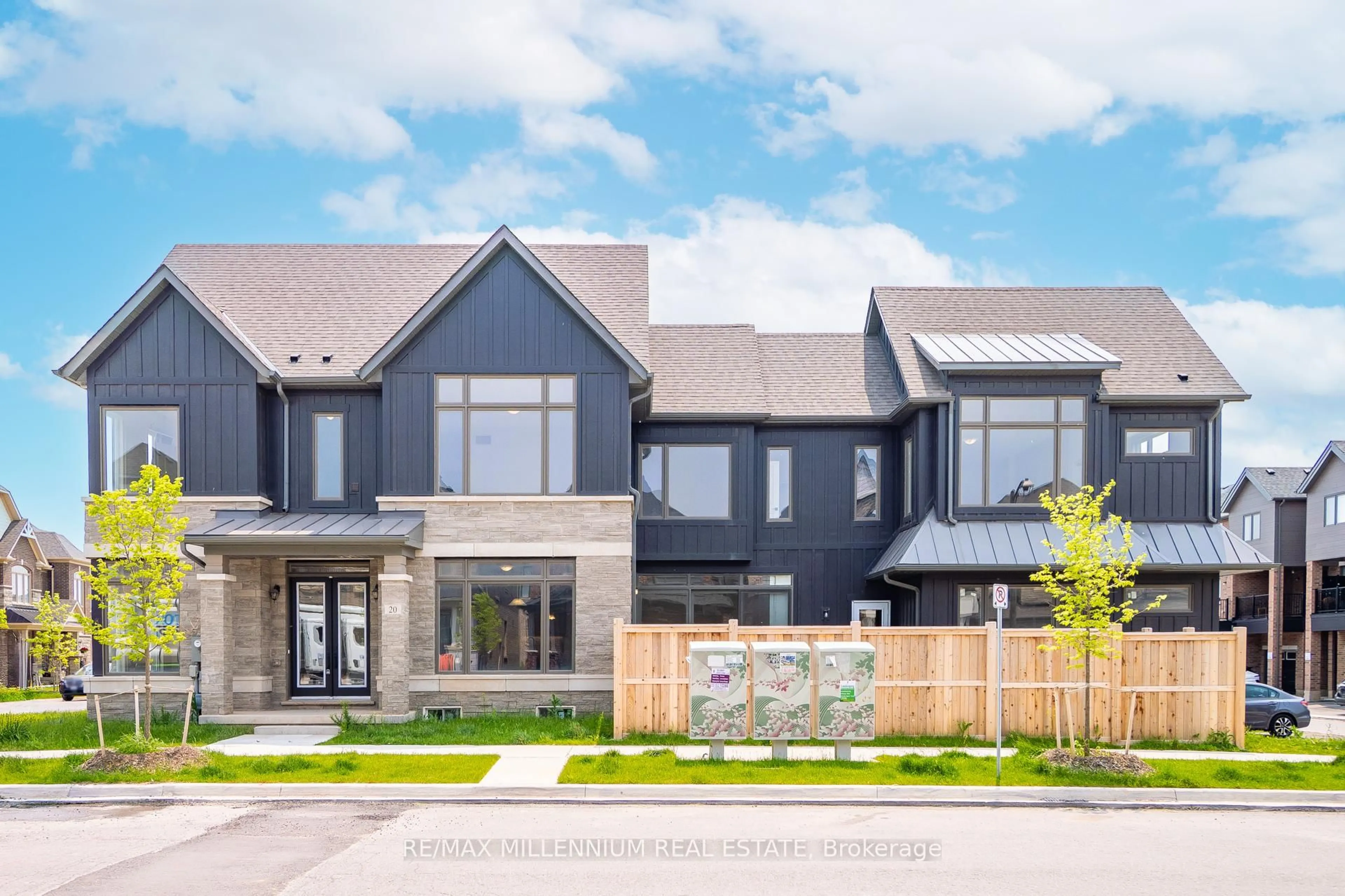 Home with brick exterior material, street for 20 William Crawley Way, Oakville Ontario L6H 7C5