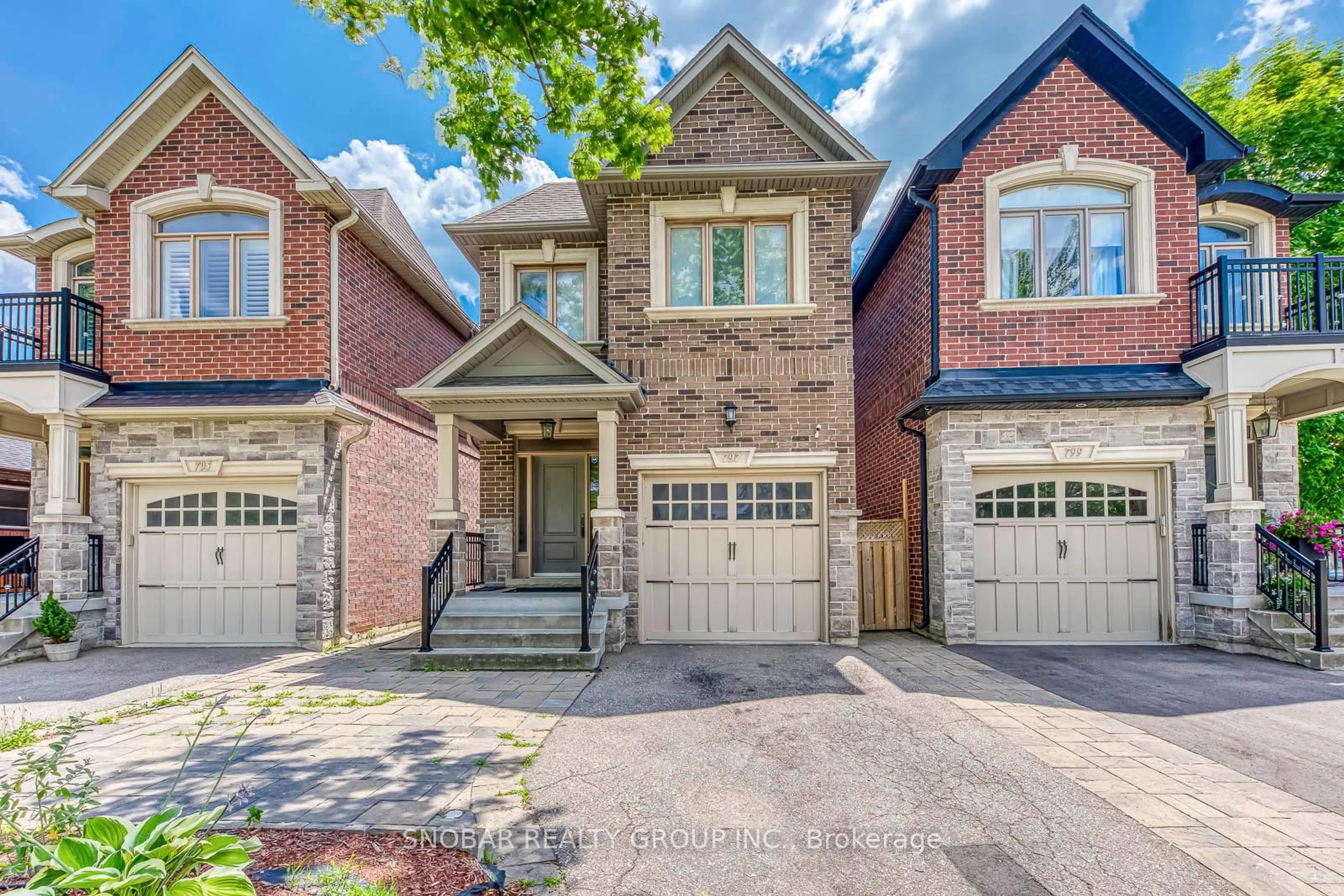 Home with brick exterior material, street for 797 Oxford St, Toronto Ontario M8Z 1L5