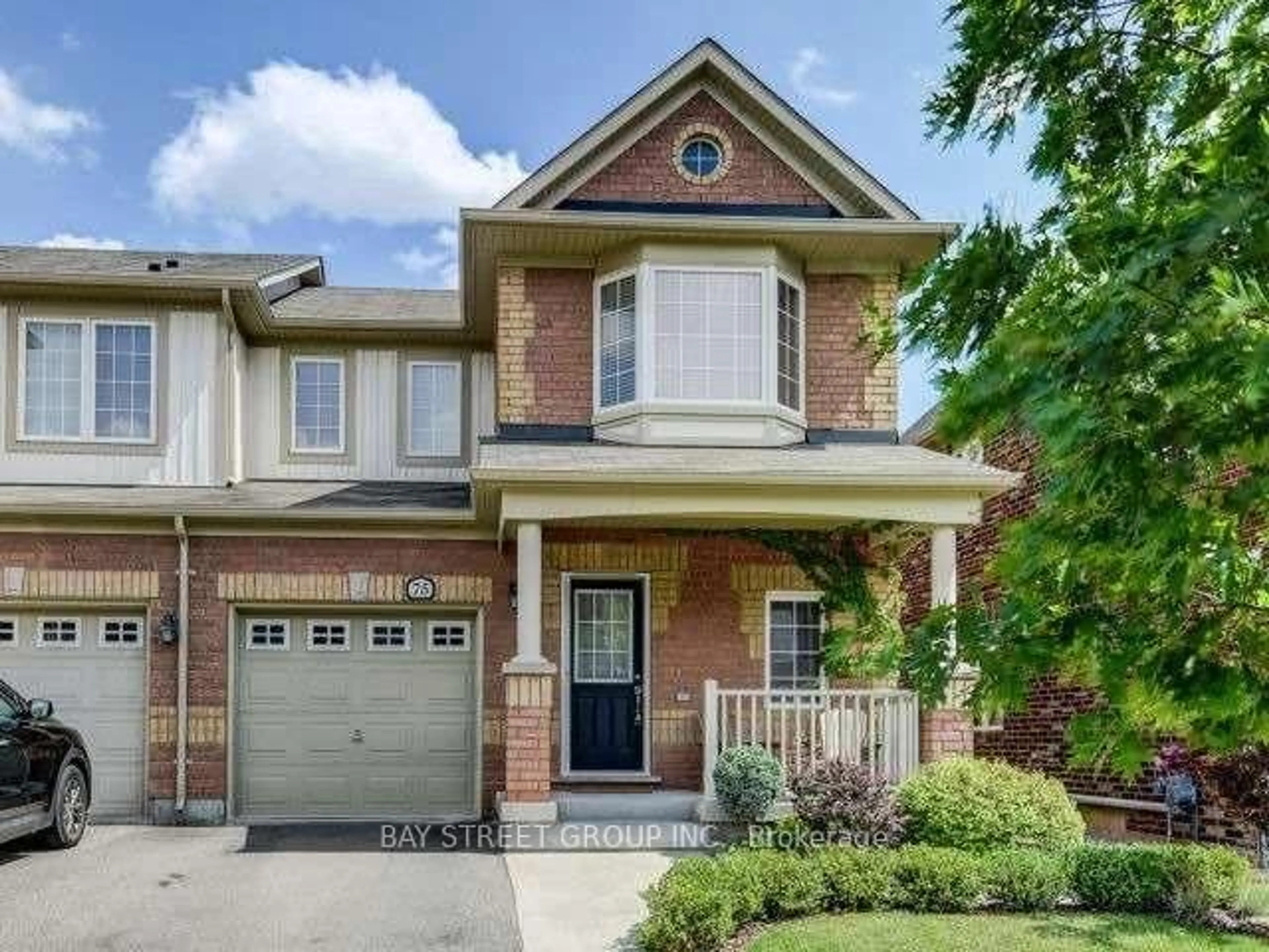 Home with brick exterior material, street for 75 Finney Terr, Milton Ontario L9T 7B1