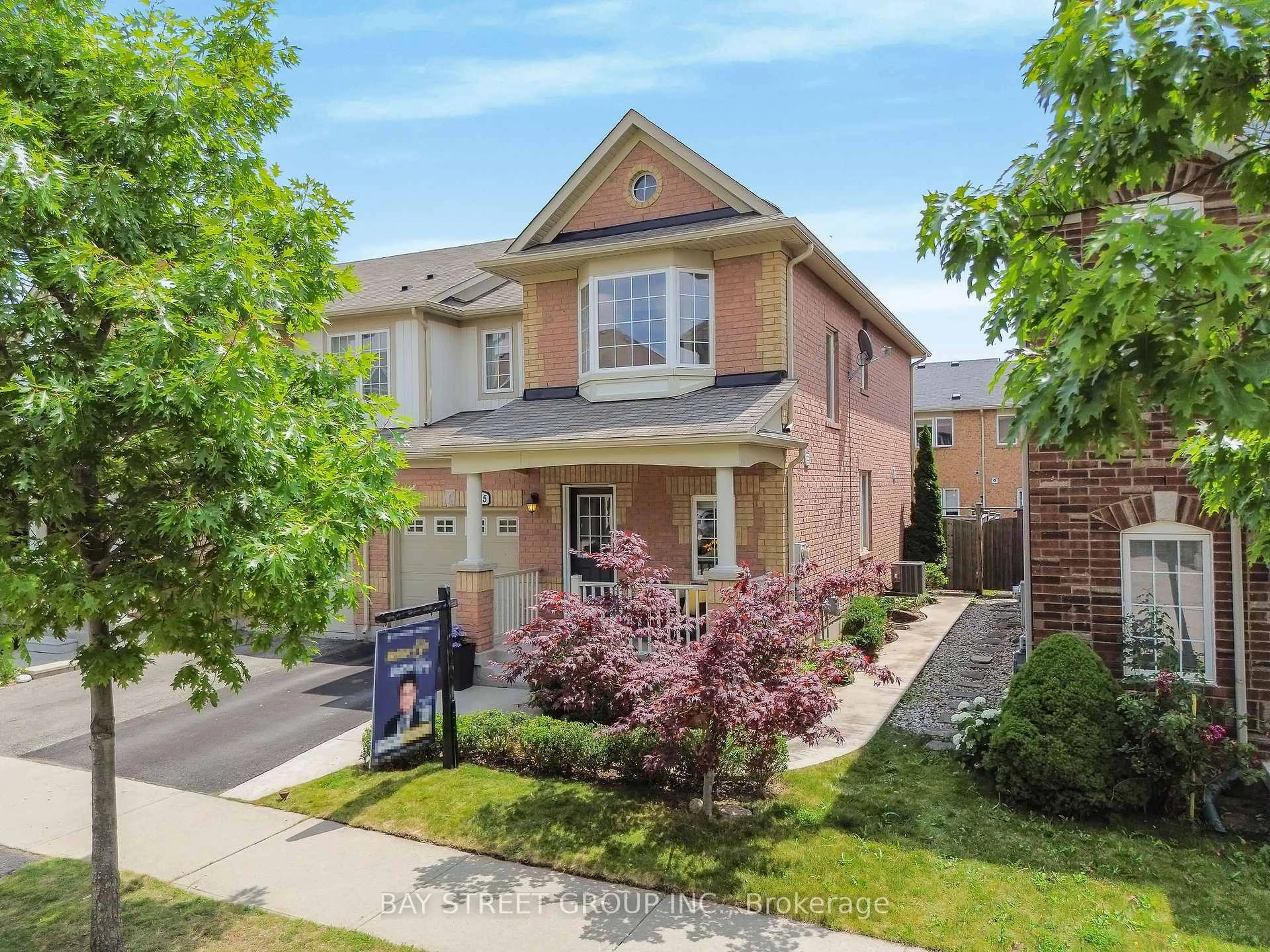Home with brick exterior material, street for 75 Finney Terr, Milton Ontario L9T 7B1