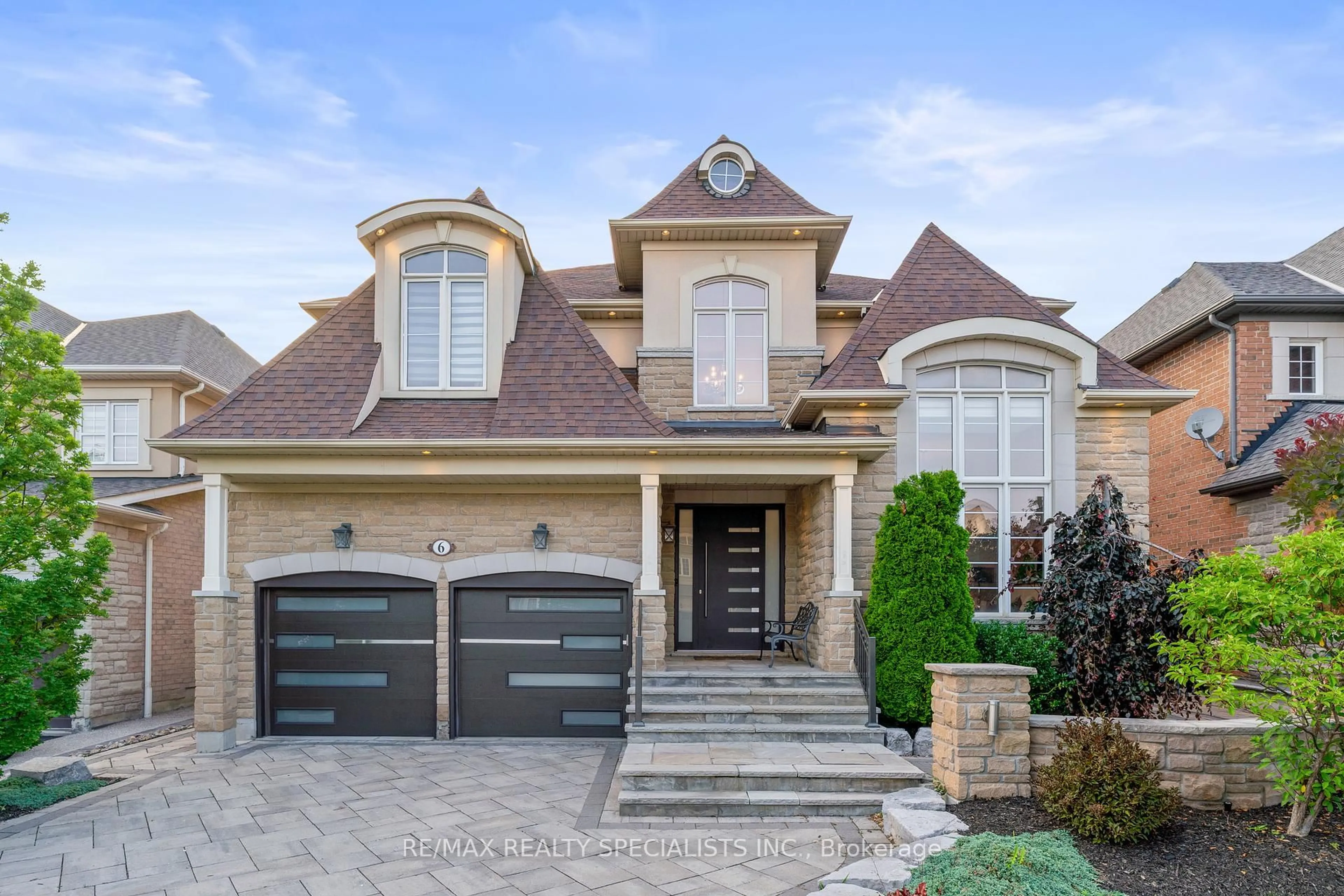 Home with brick exterior material, street for 6 Islington Dr, Brampton Ontario L6P 3A5