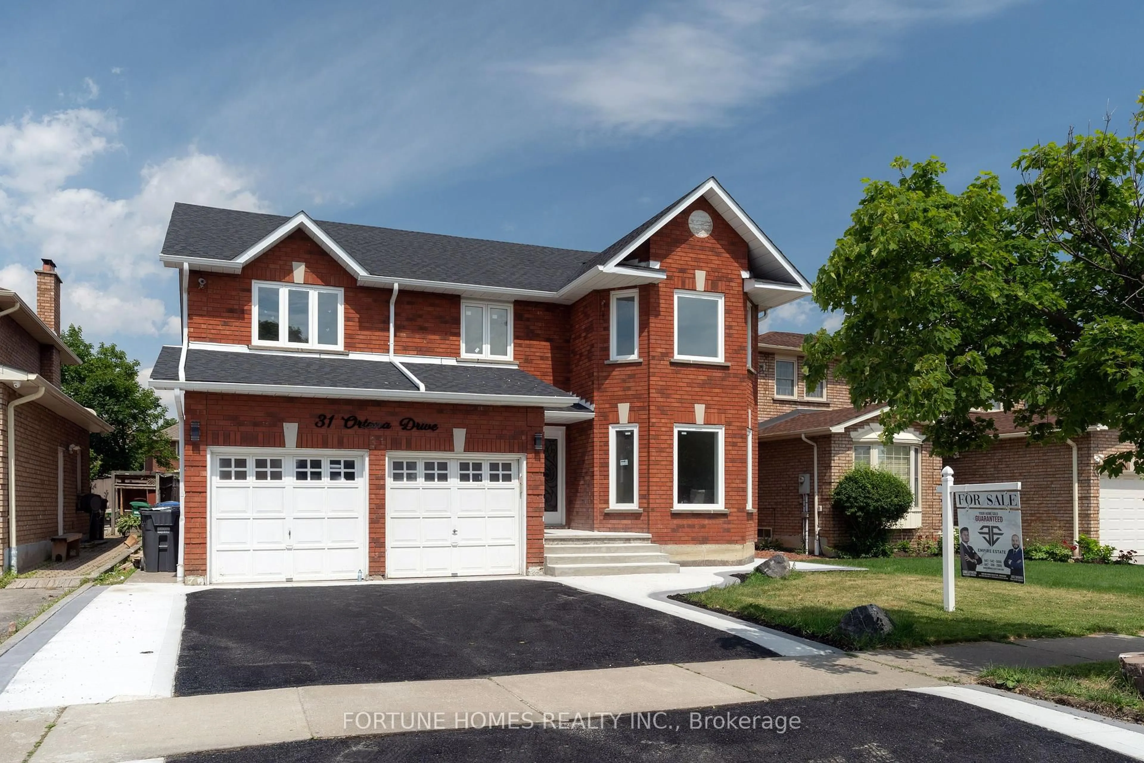Home with brick exterior material, street for 31 Ortona Dr, Brampton Ontario L6Y 3E1