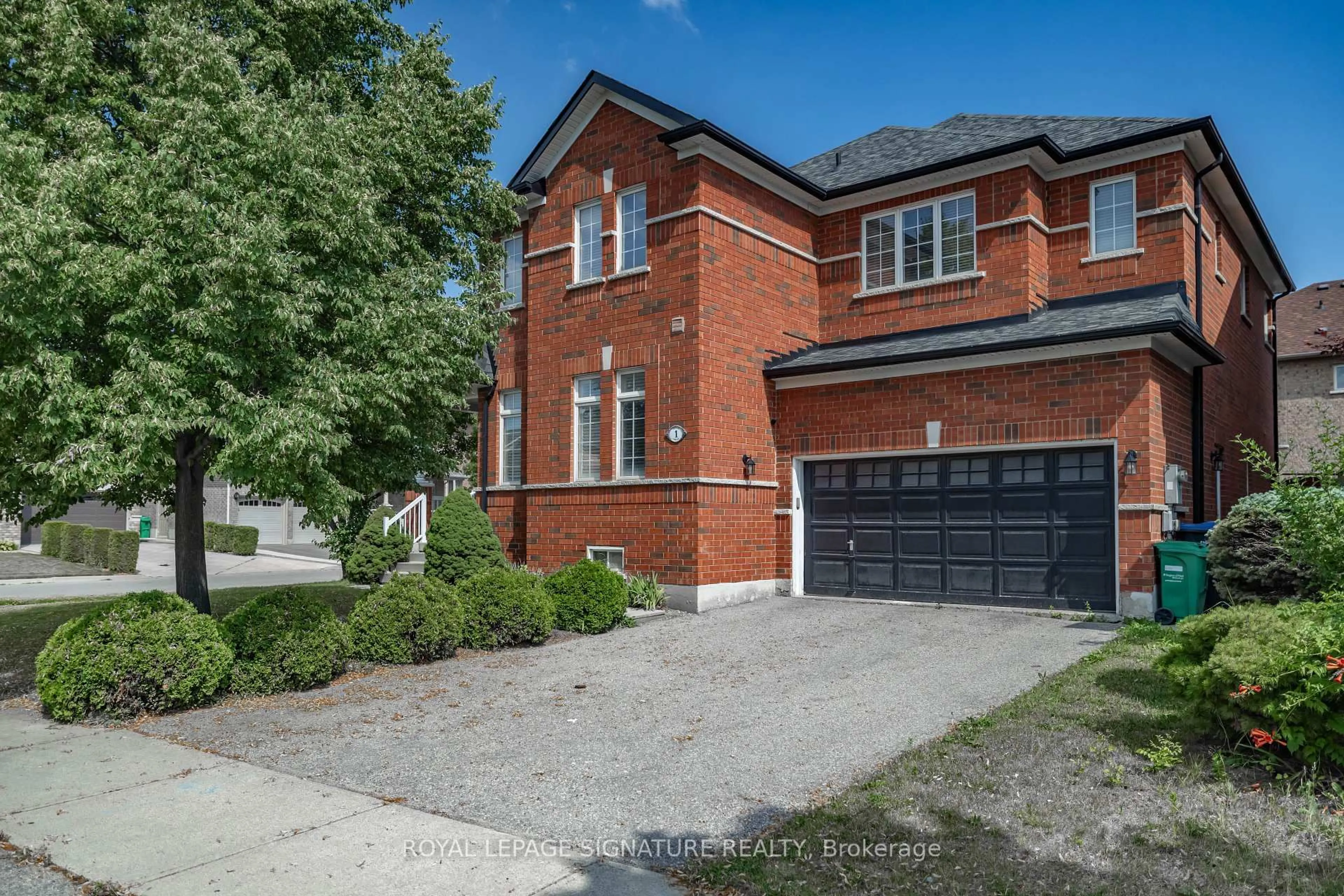 Home with brick exterior material, street for 1 Skylar Circ, Brampton Ontario L6P 0Z6