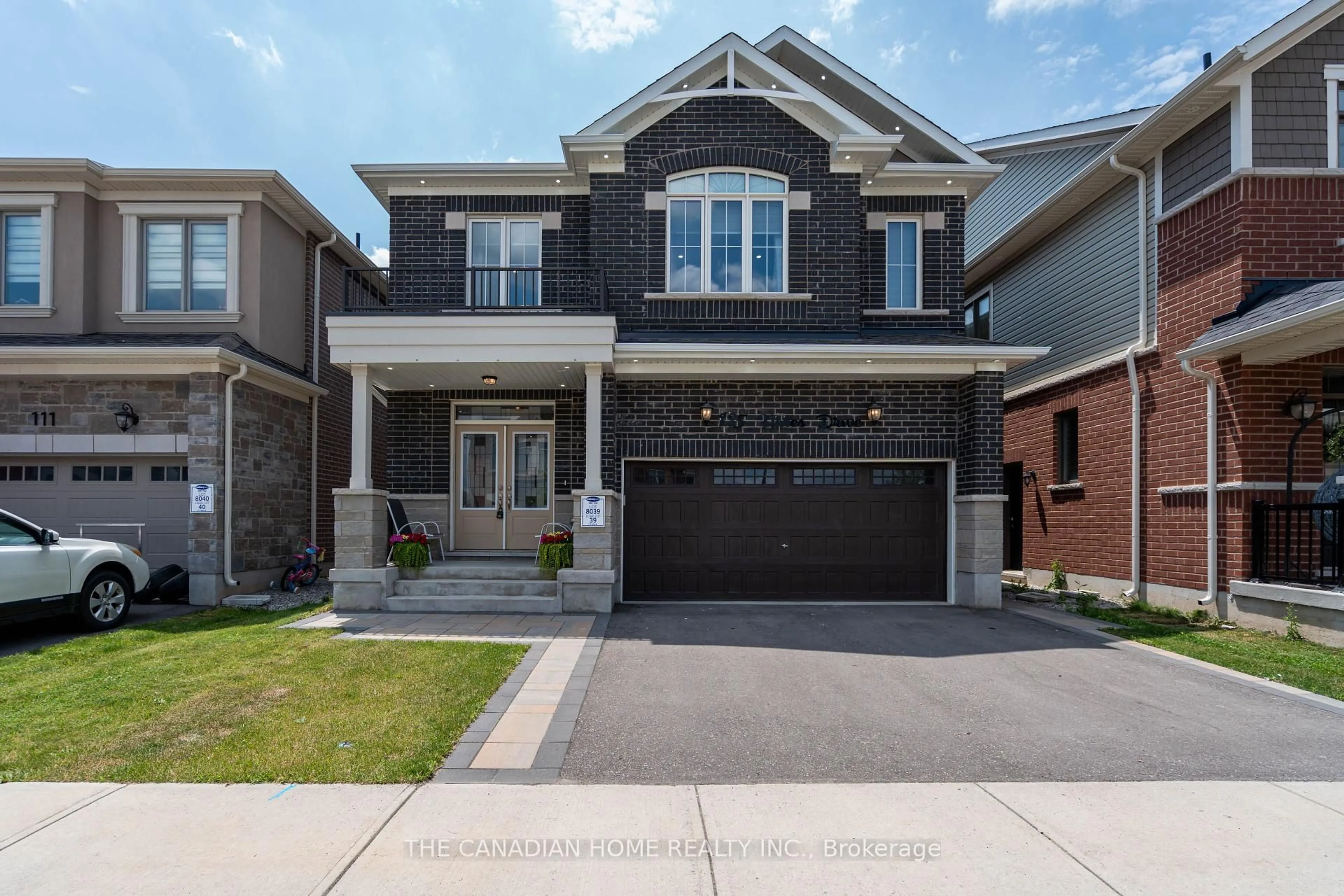 Home with brick exterior material, street for 115 Yates Dr, Milton Ontario L9T 2X5
