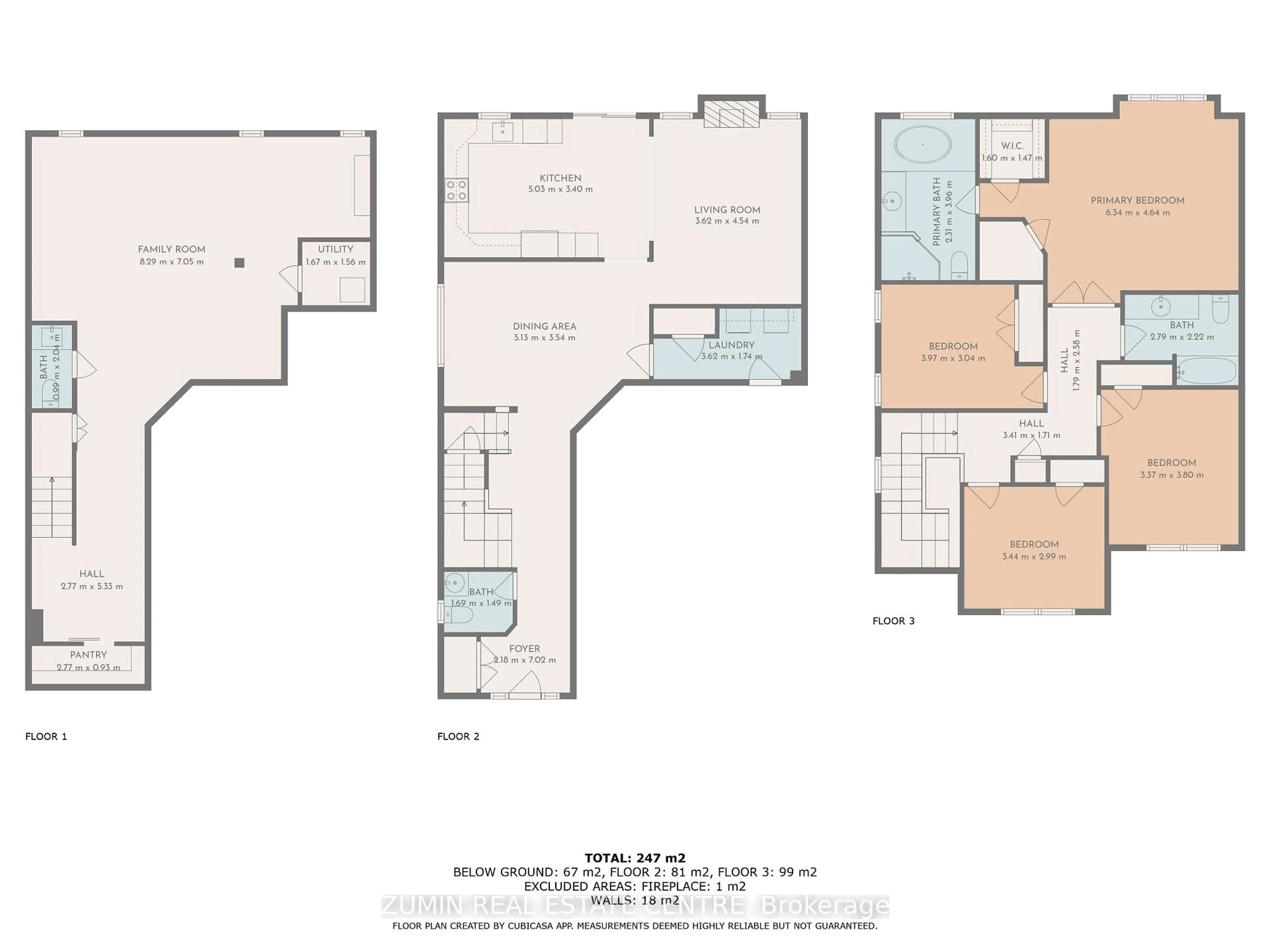 Floor plan for 4272 Vivaldi Rd, Burlington Ontario L7M 0N5