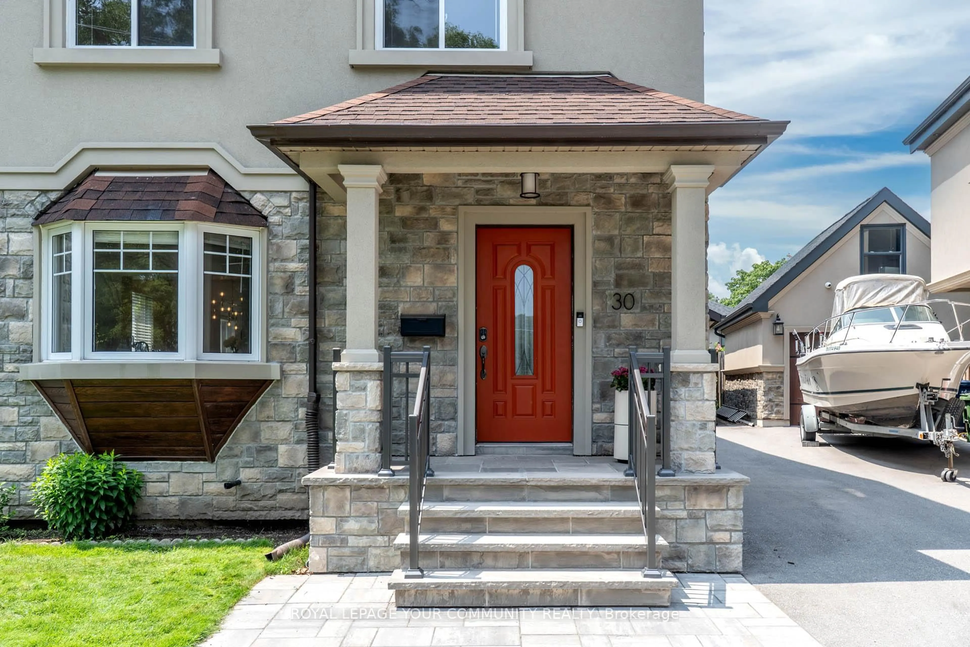 Home with brick exterior material, street for 30 Smith Cres #Cres, Toronto Ontario M8Z 3X5