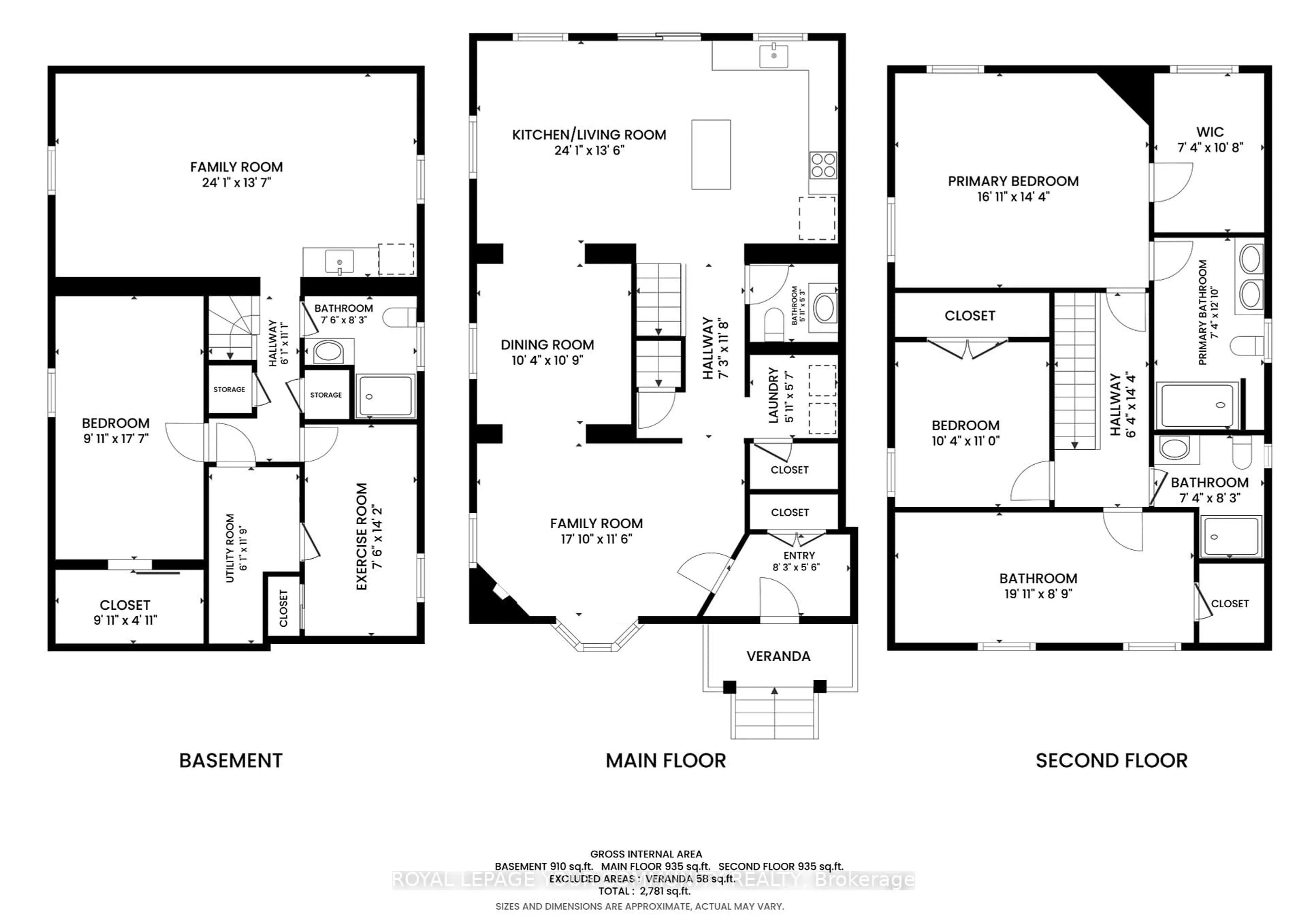Floor plan for 30 Smith Cres, Toronto Ontario M8Z 3X5